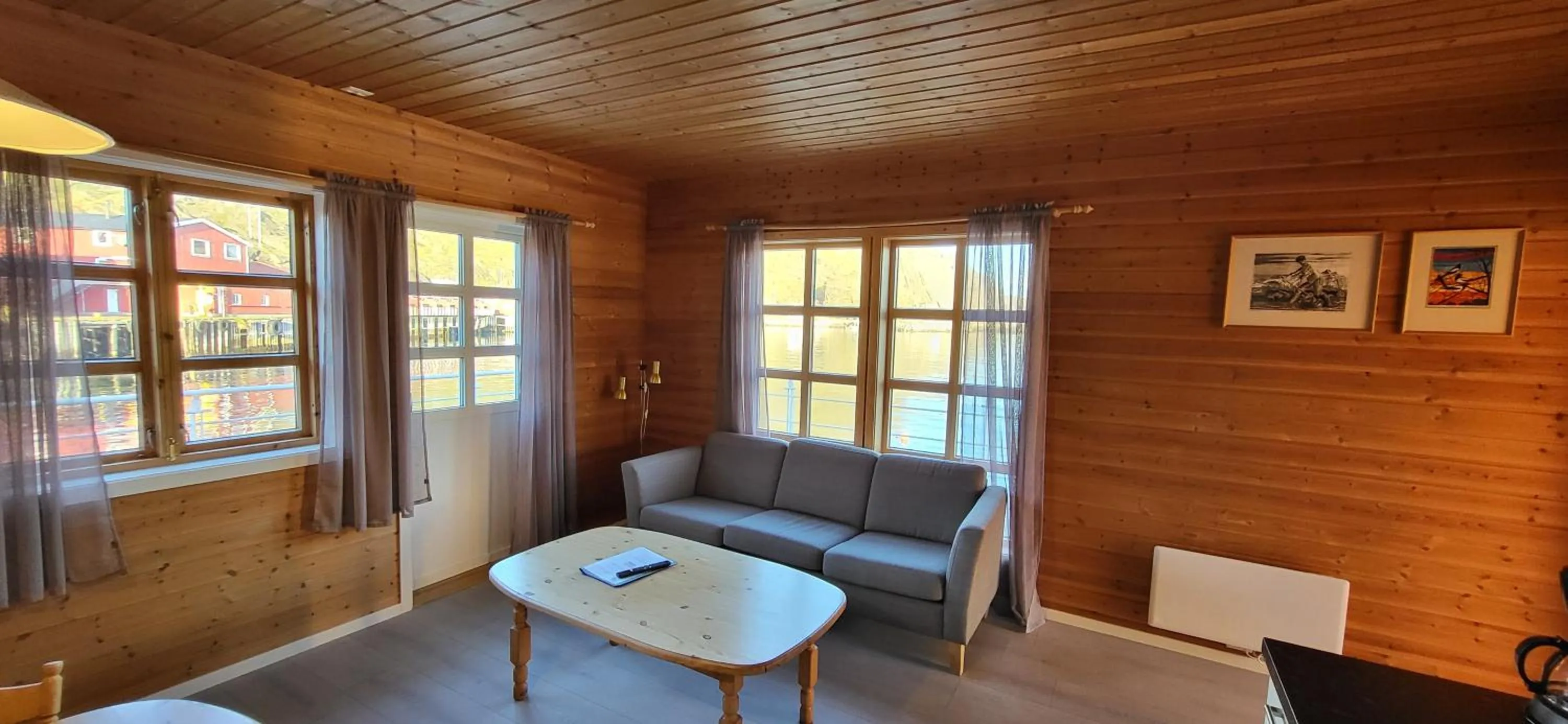 Living room in Statles Rorbu- og Konferansesenter AS