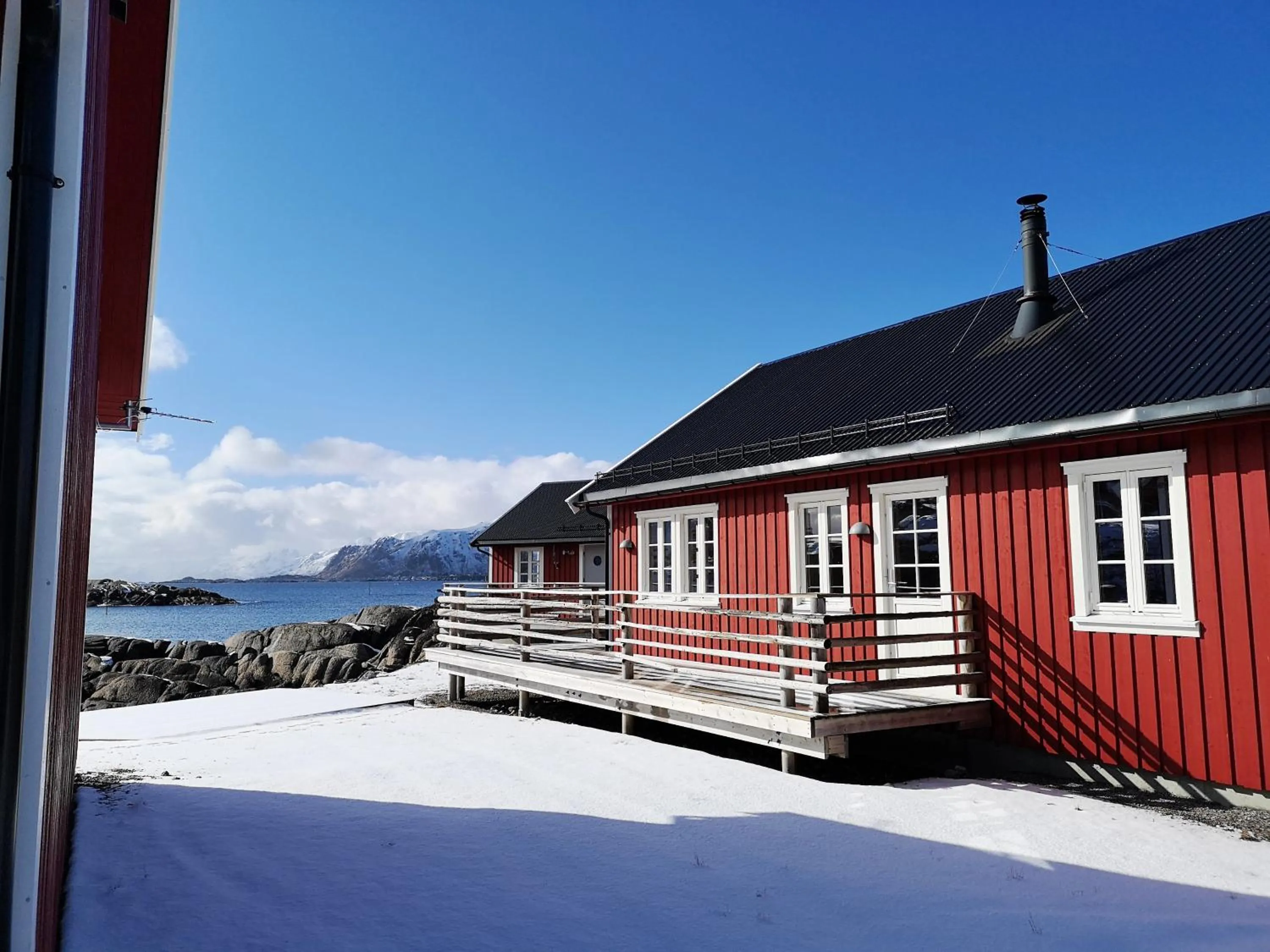 Sea view in Statles Rorbu- og Konferansesenter AS