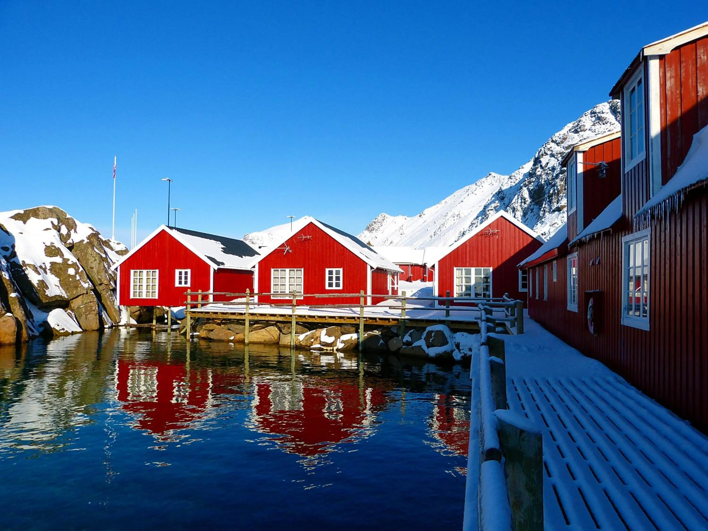 Living room in Statles Rorbu- og Konferansesenter AS