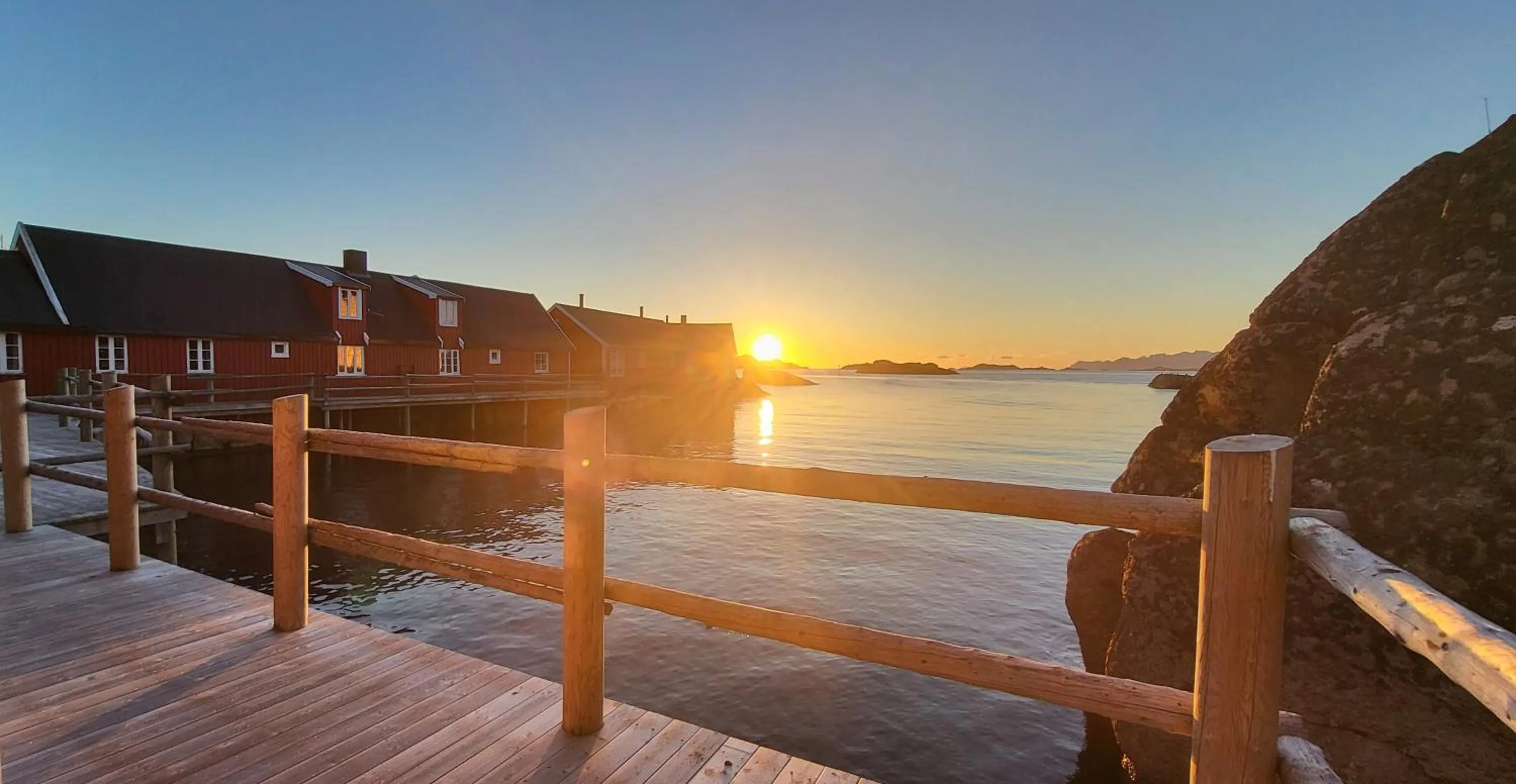 View (from property/room) in Statles Rorbu- og Konferansesenter AS