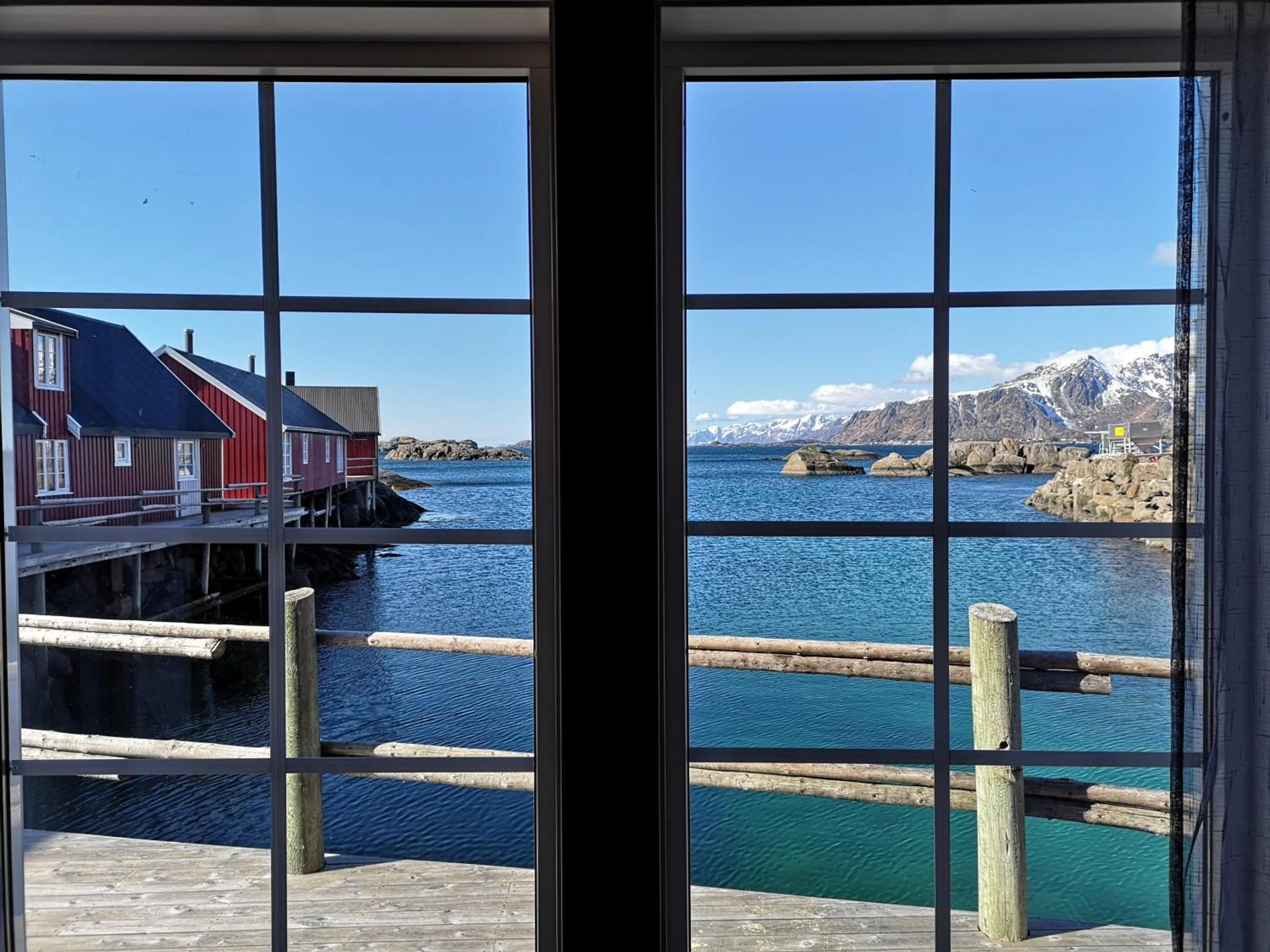 Living room in Statles Rorbu- og Konferansesenter AS