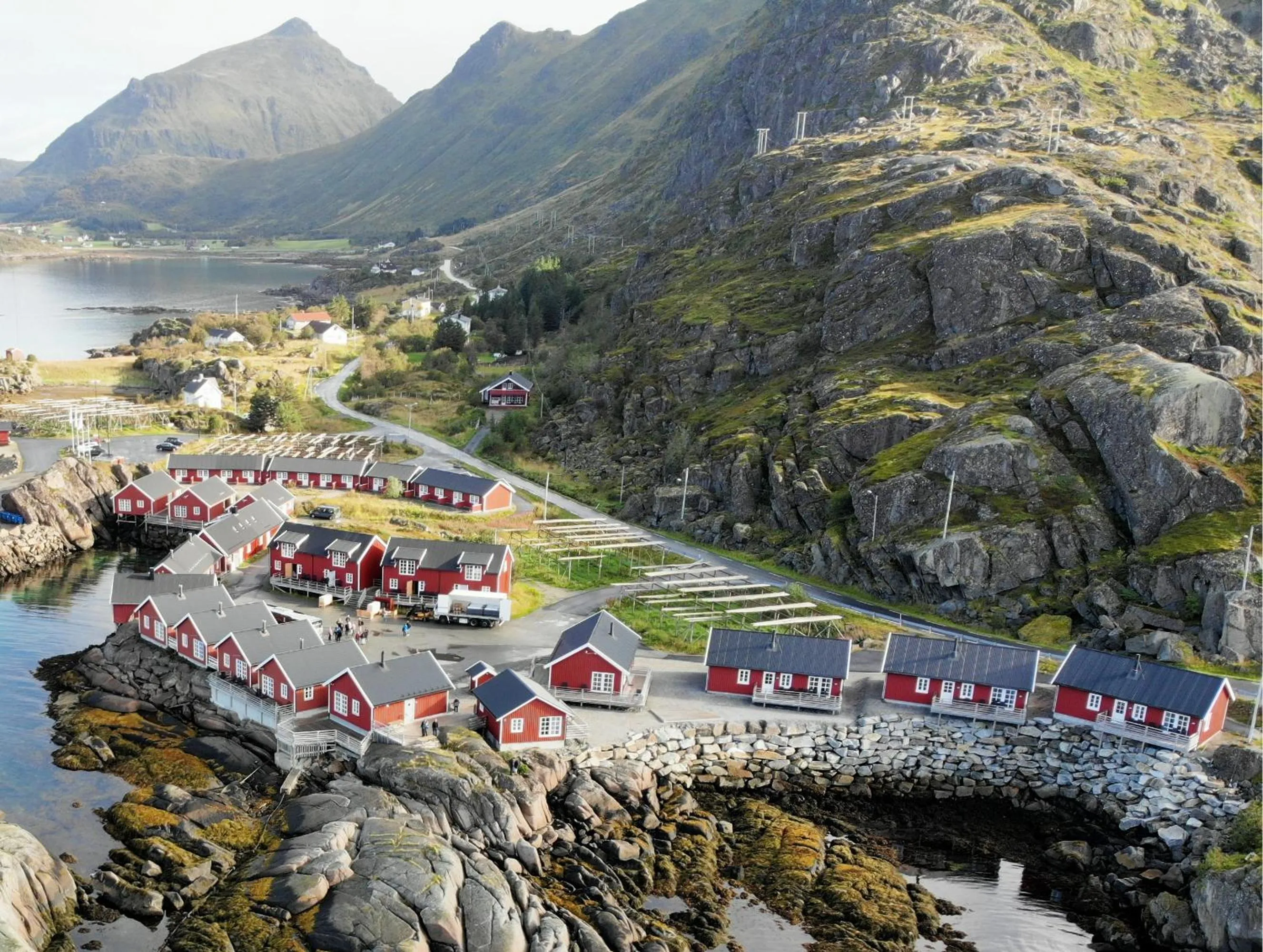 Bird's eye view in Statles Rorbu- og Konferansesenter AS