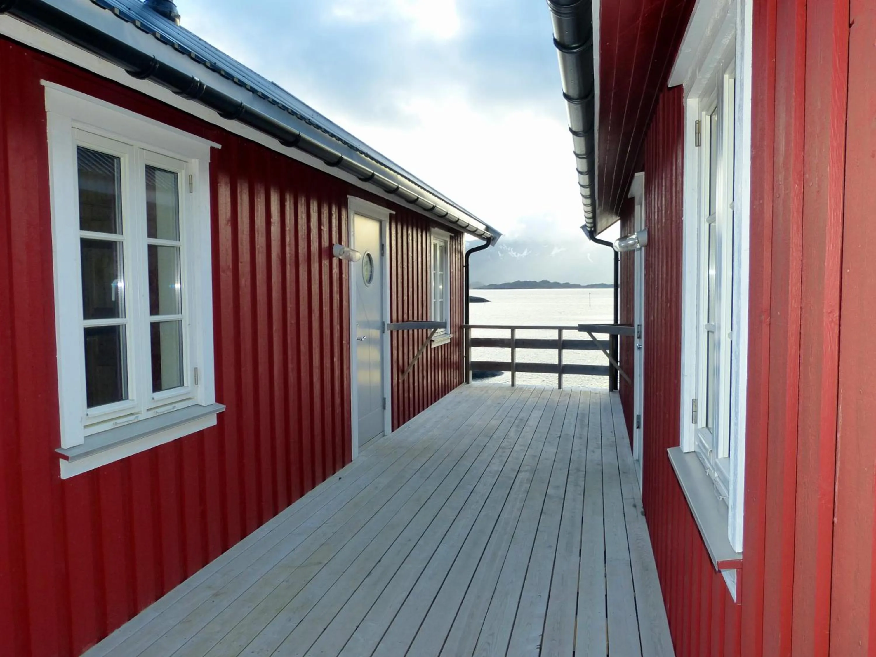 Facade/entrance in Statles Rorbu- og Konferansesenter AS