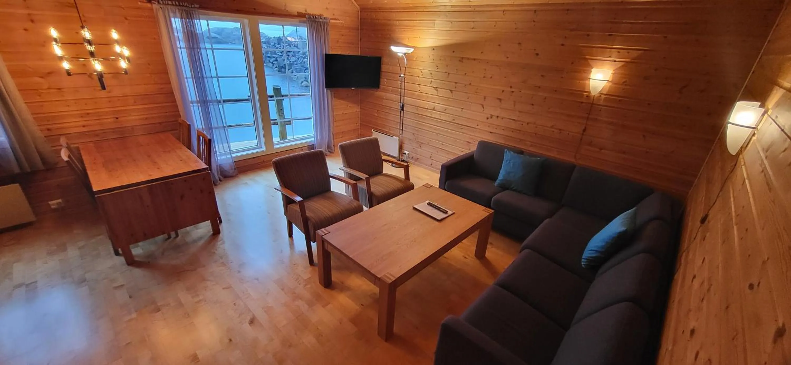 Living room in Statles Rorbu- og Konferansesenter AS