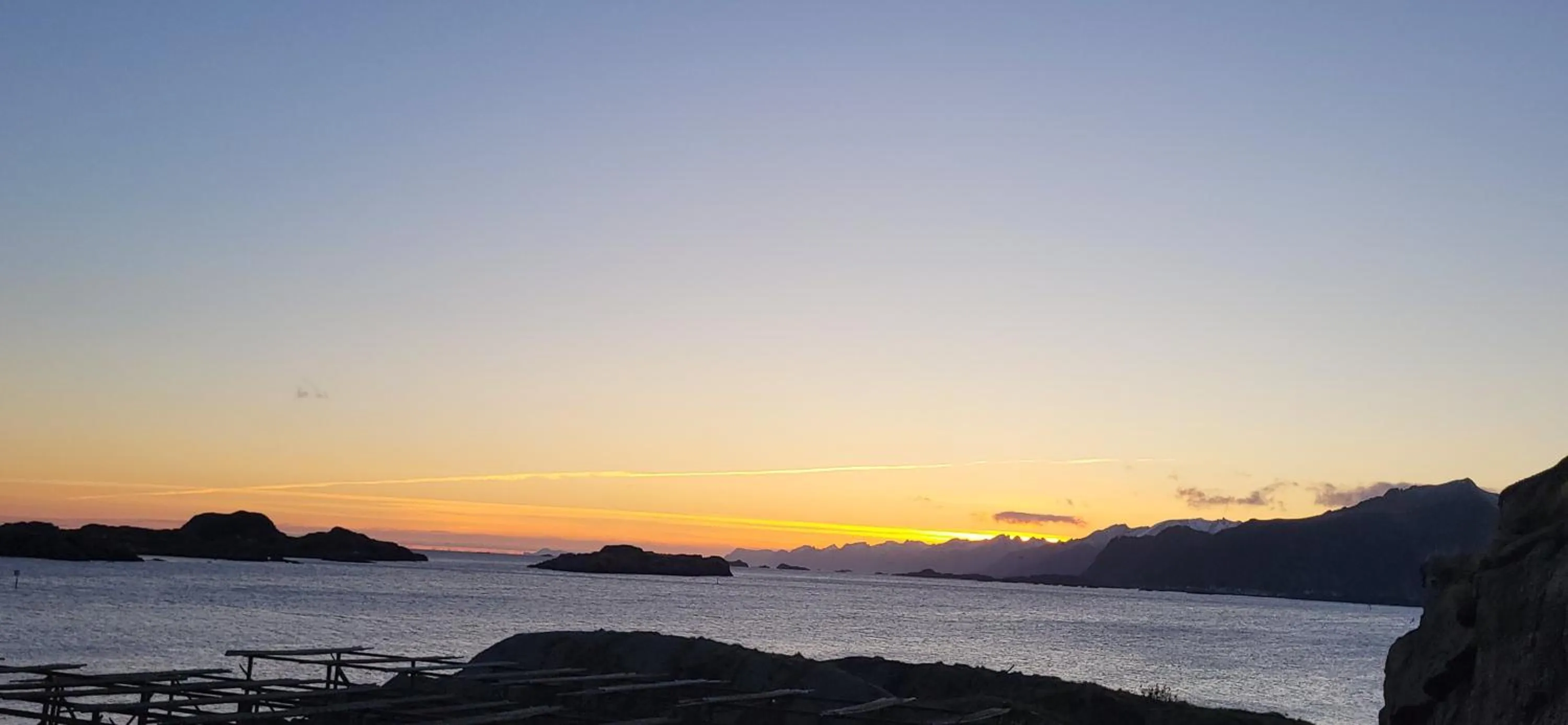 Sea view in Statles Rorbu- og Konferansesenter AS