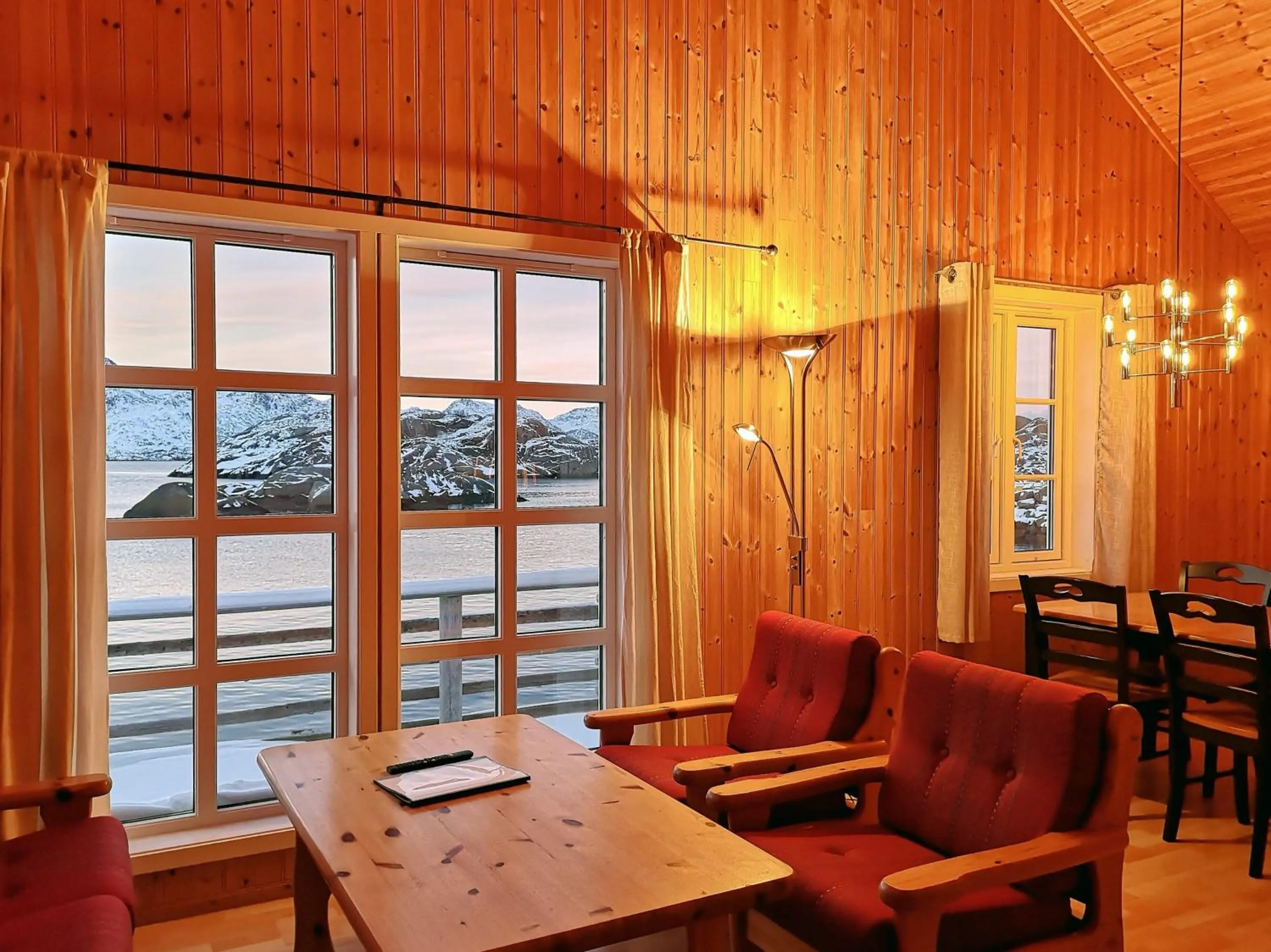 Living room in Statles Rorbu- og Konferansesenter AS