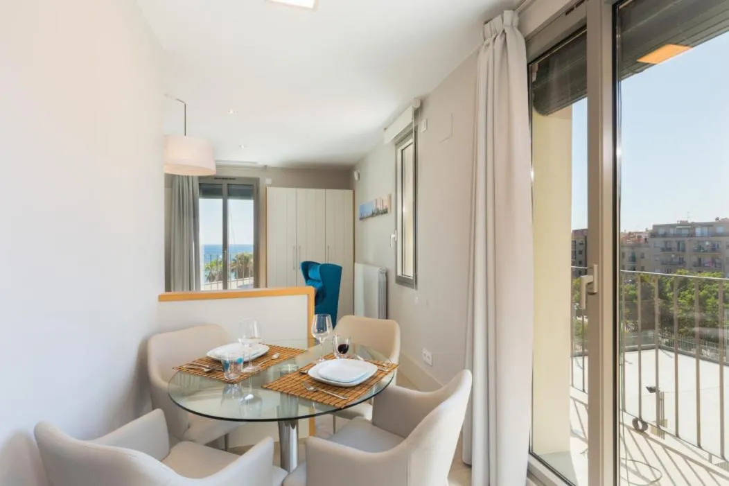Balcony/Terrace in Kronos on the Beach Attic Suite