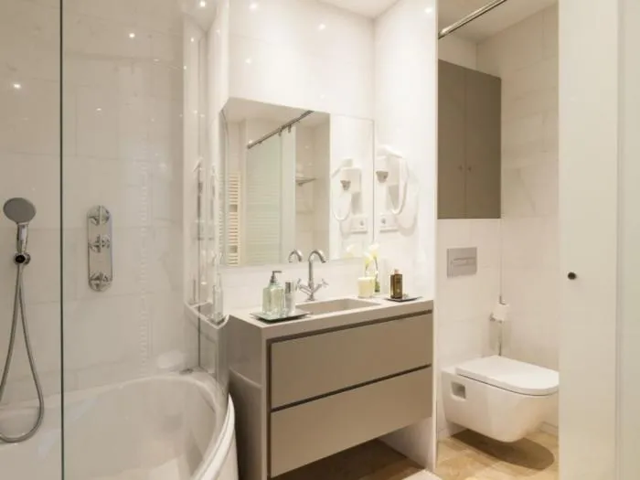 Toilet in Kronos on the Beach Attic Suite