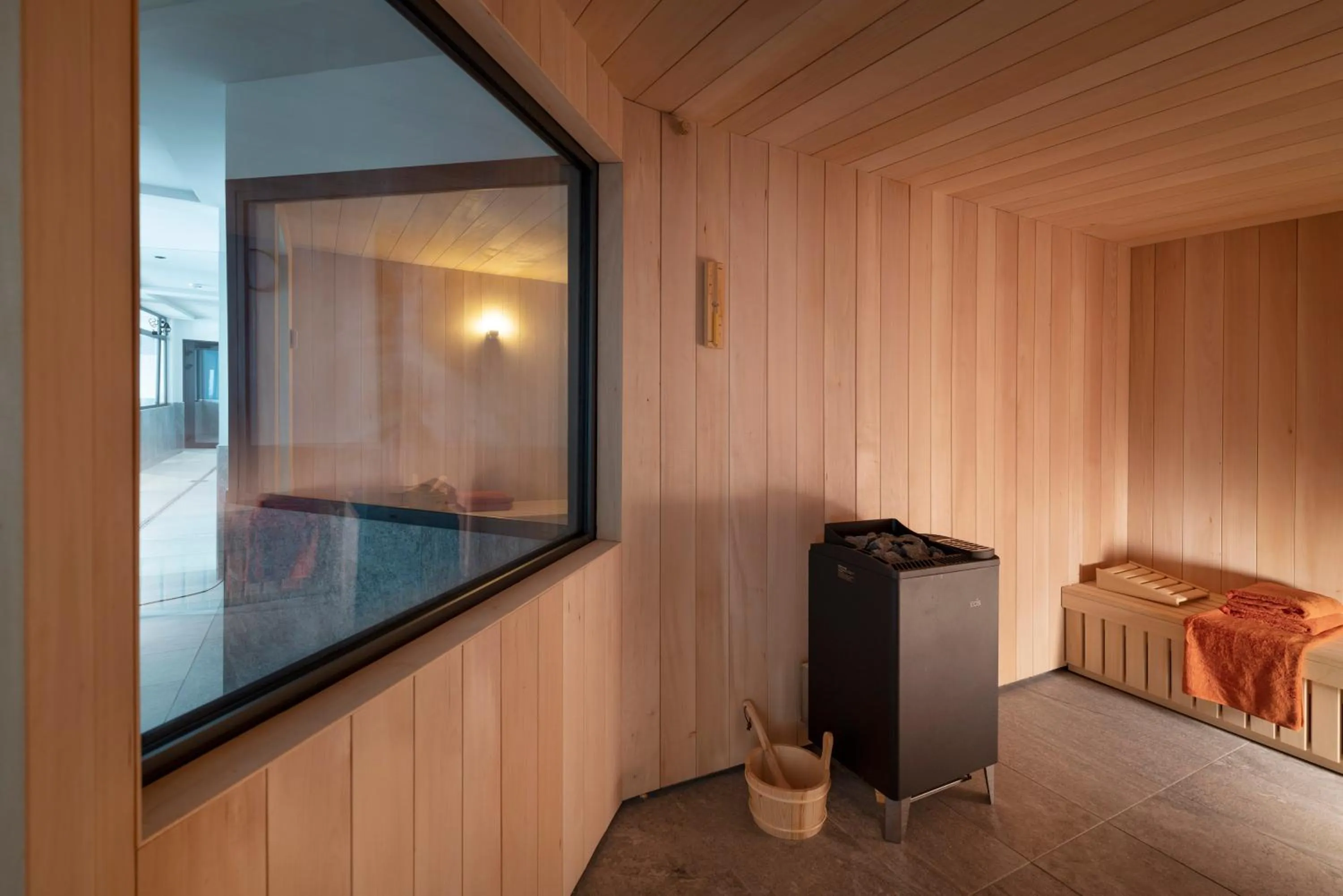 Sauna, Bed in MGM Hôtels & Résidences - Résidence Alpen Lodge