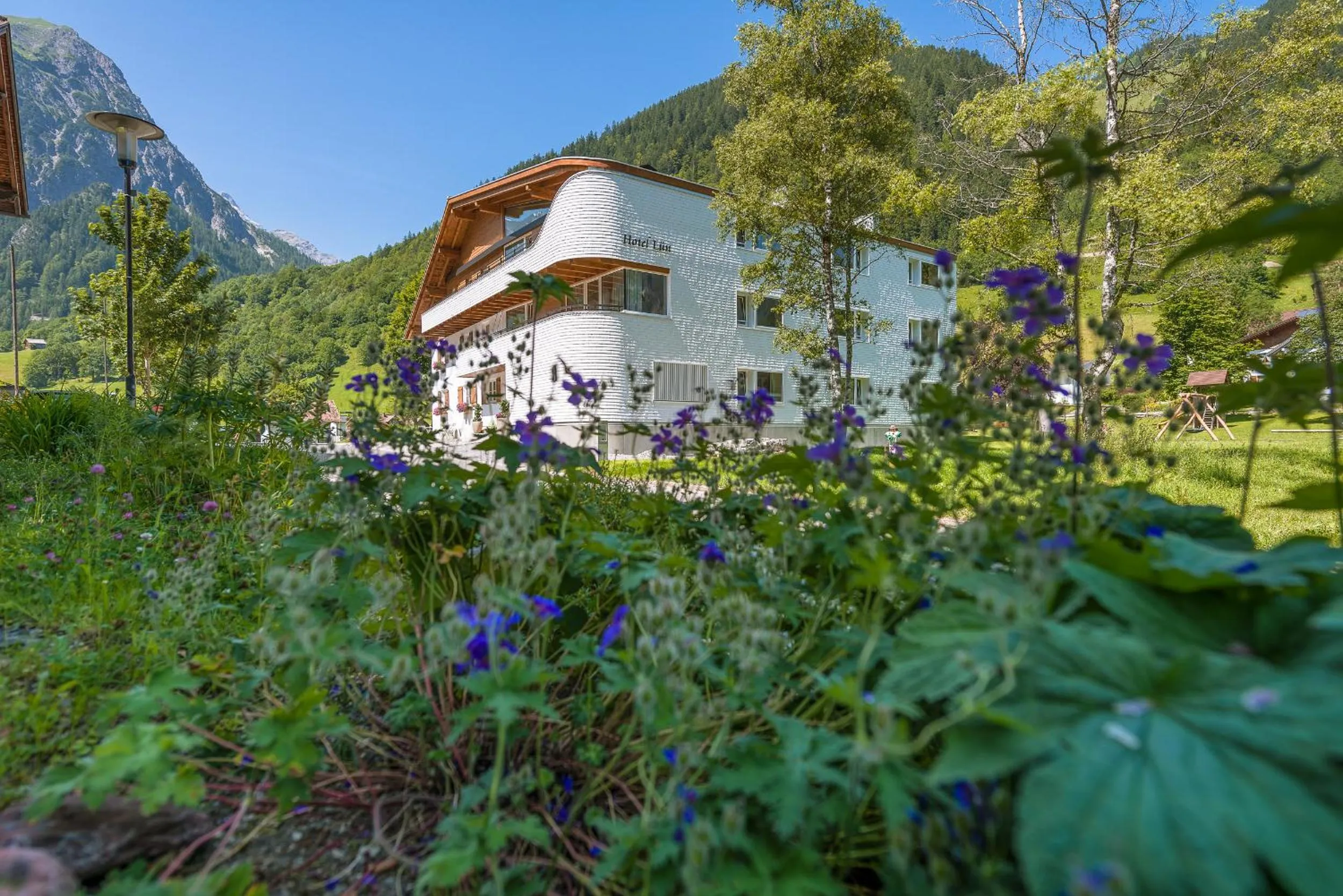 Facade/entrance in Hotel Lün