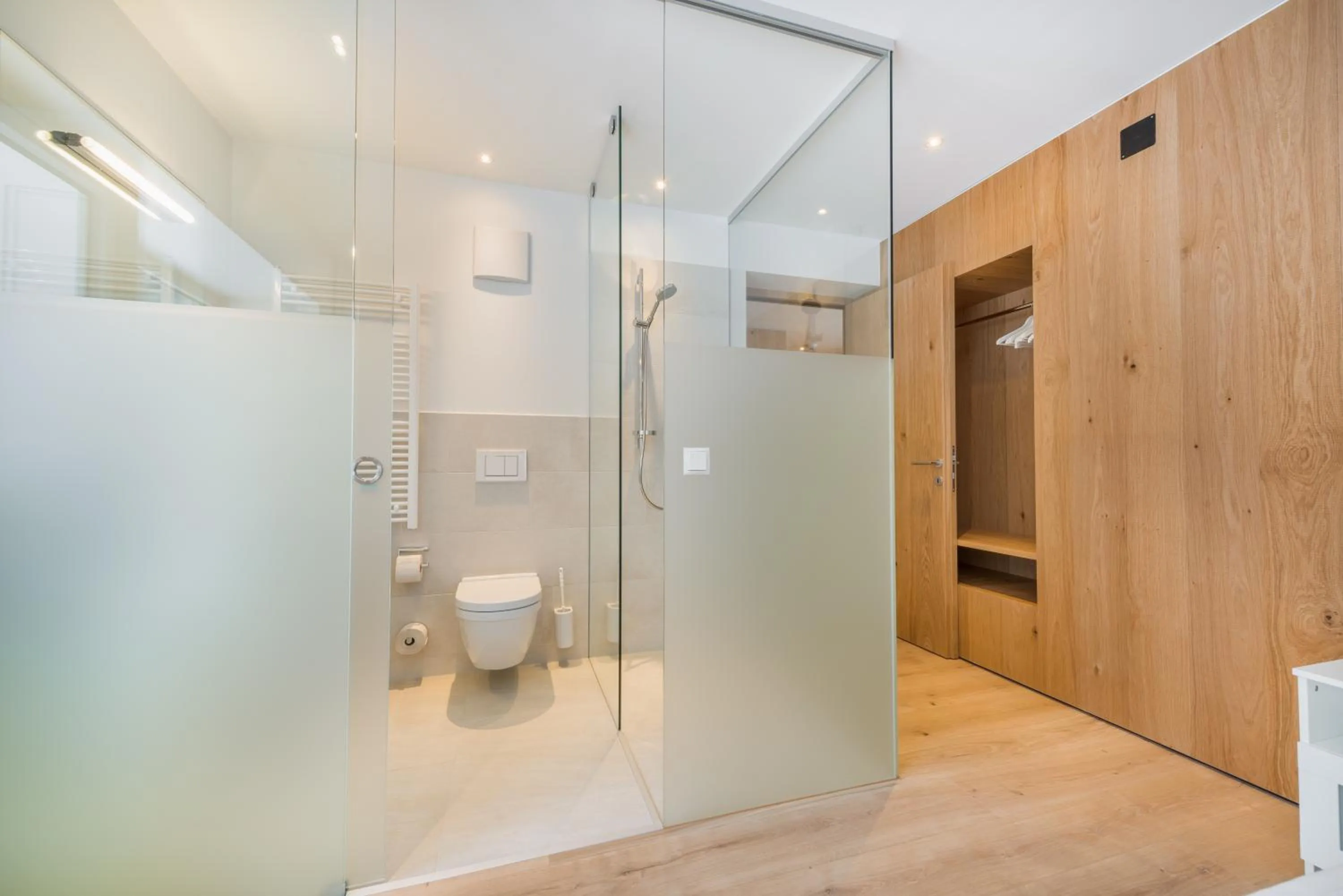 Bathroom in Hotel Lün