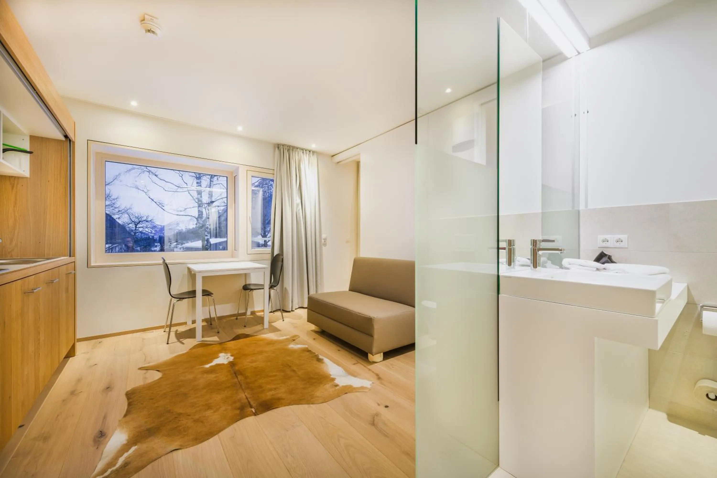 Bathroom in Hotel Lün