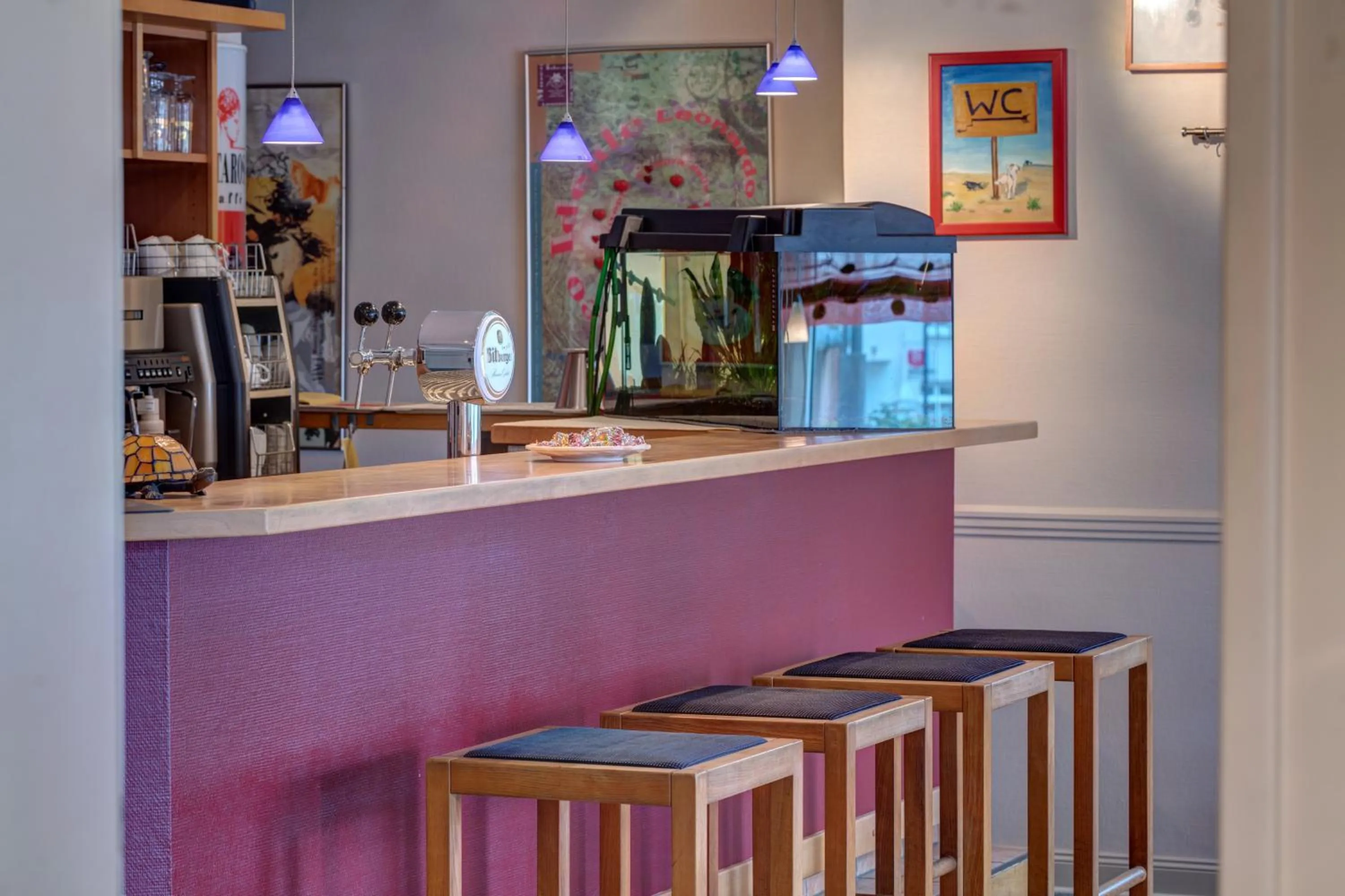 Lounge or bar in Hotel Leander