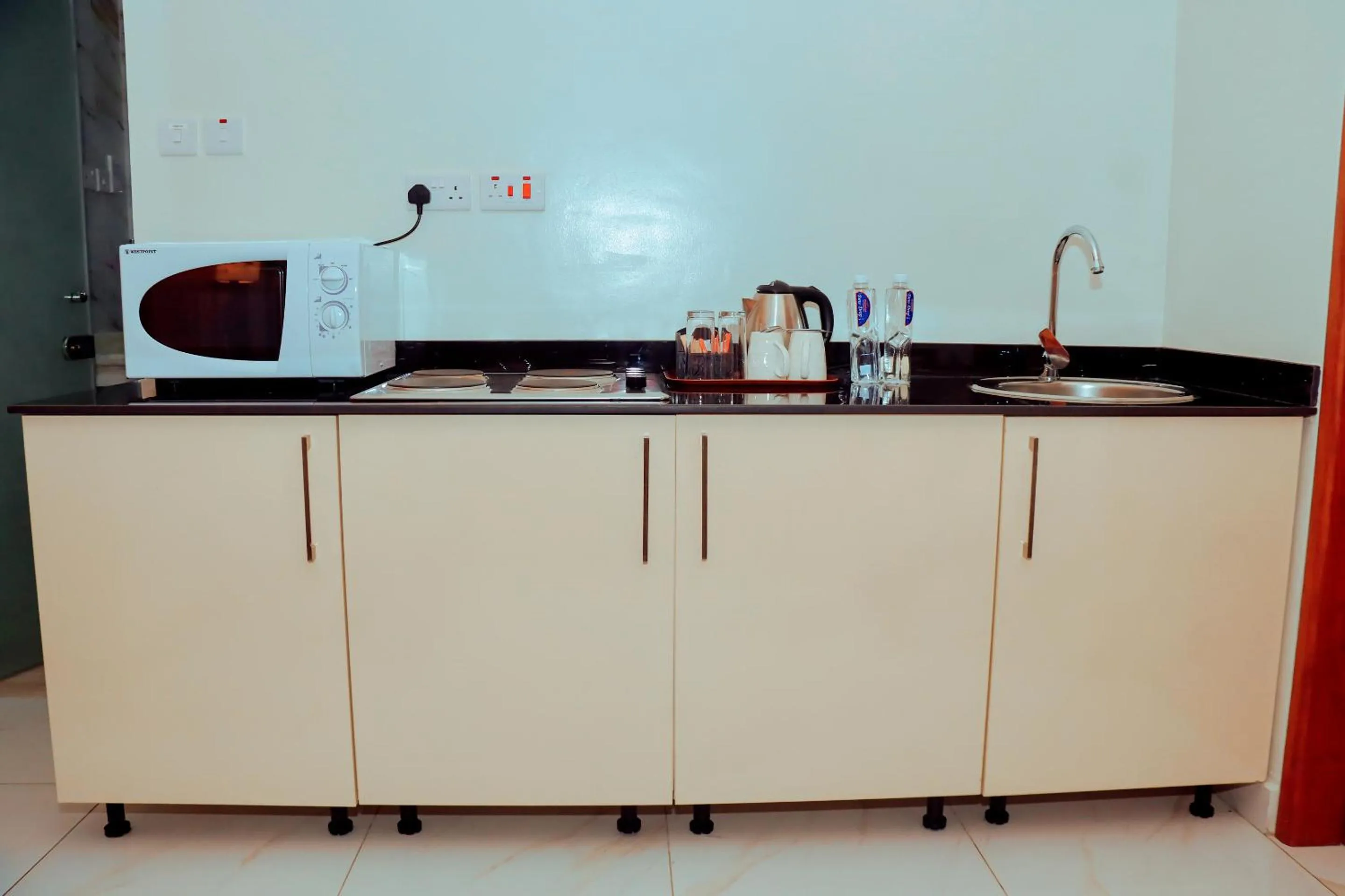 Kitchen or kitchenette in Best Western Jangwani Sea Breeze Resort