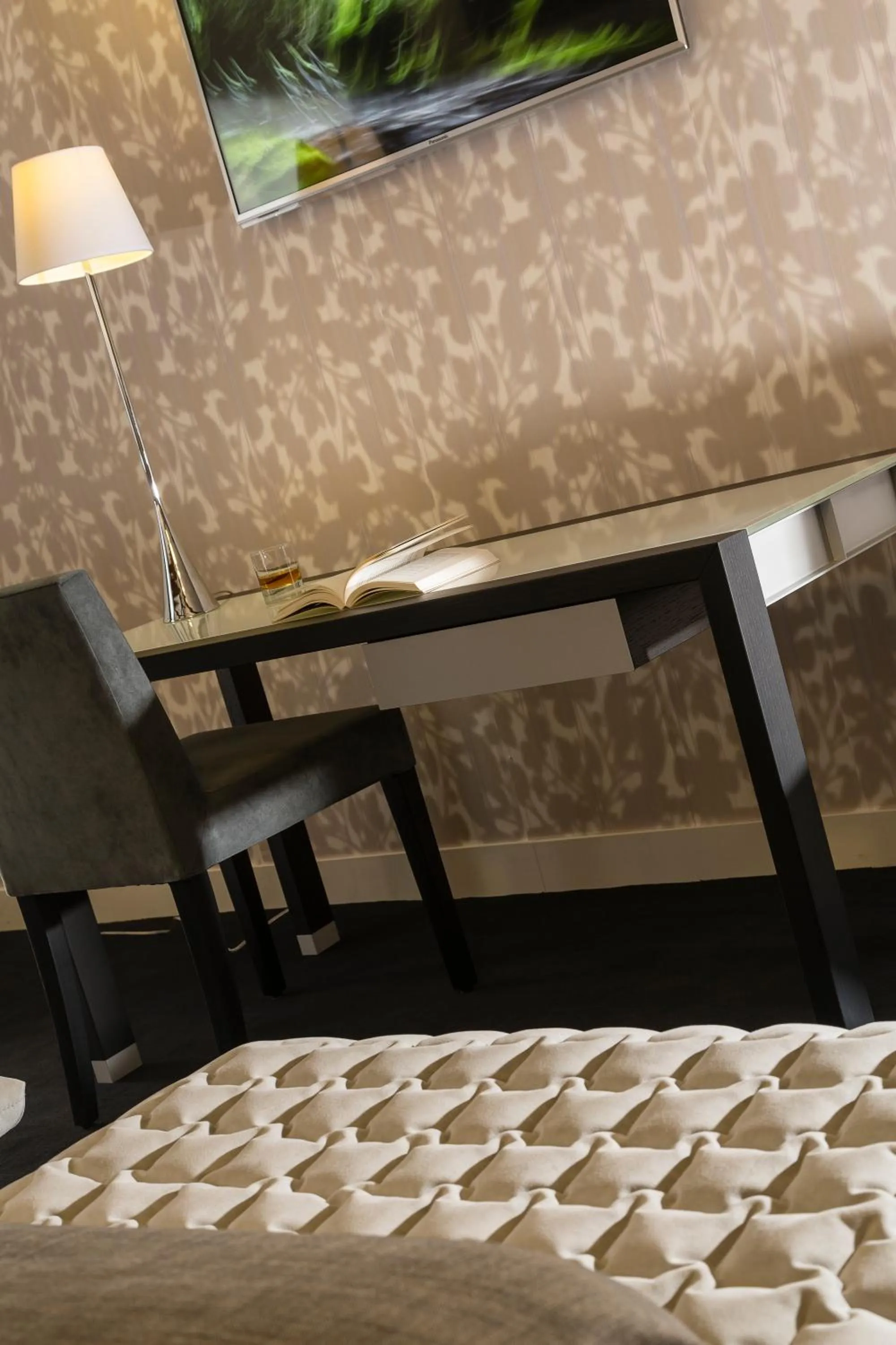 Seating area in Le Cottage de Clairefontaine