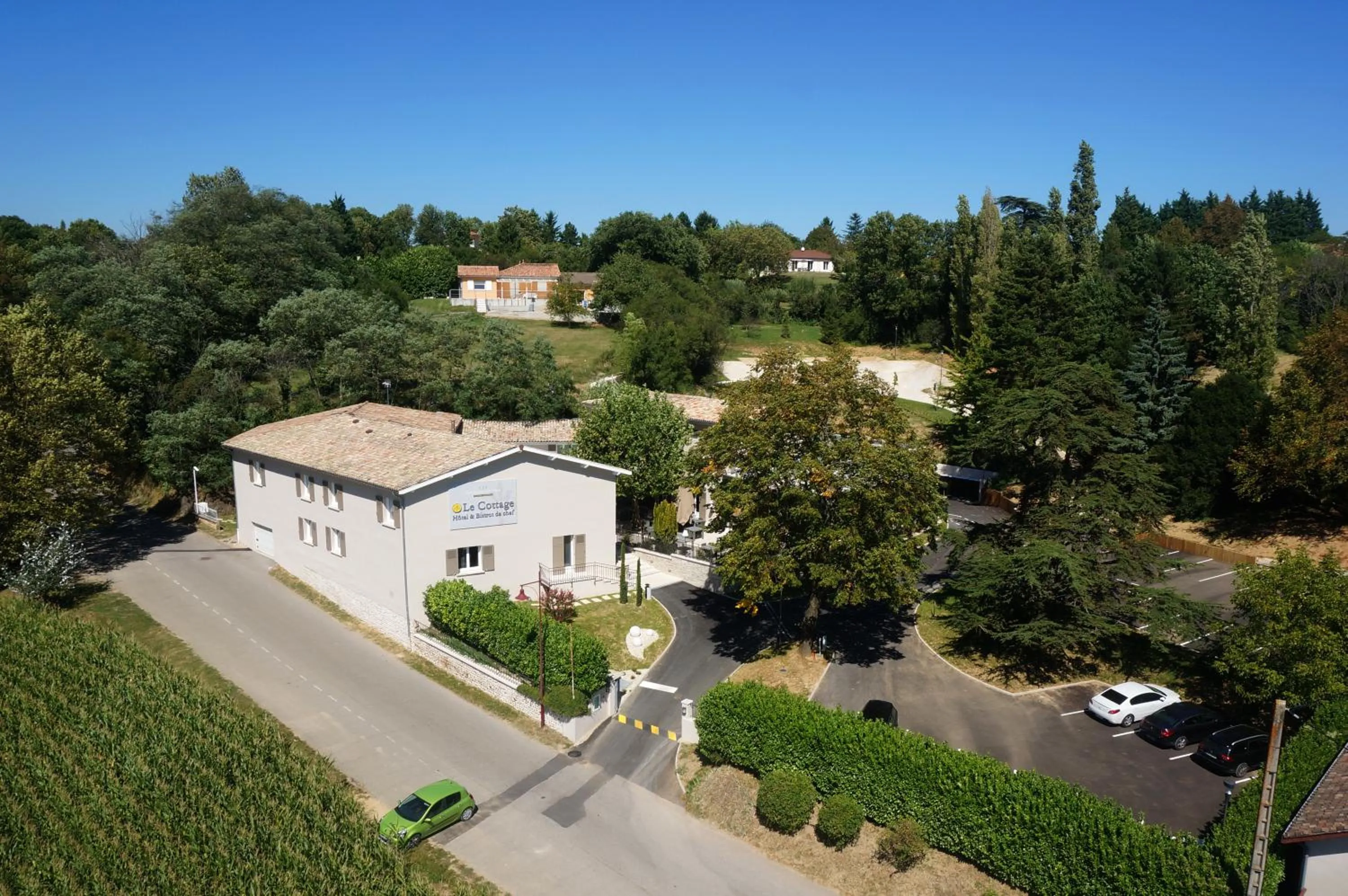 Bird's eye view in Le Cottage de Clairefontaine