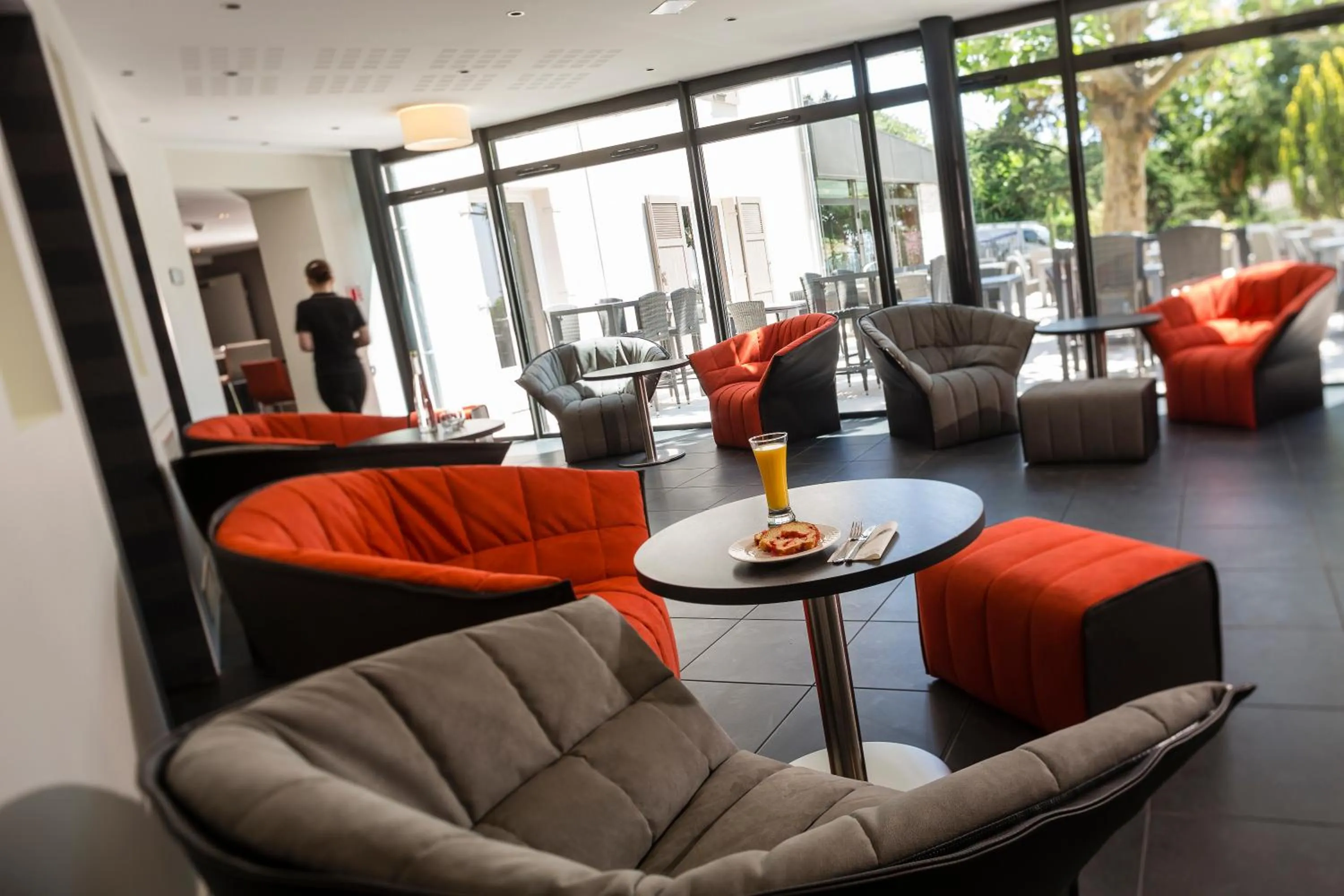 Lounge or bar in Le Cottage de Clairefontaine