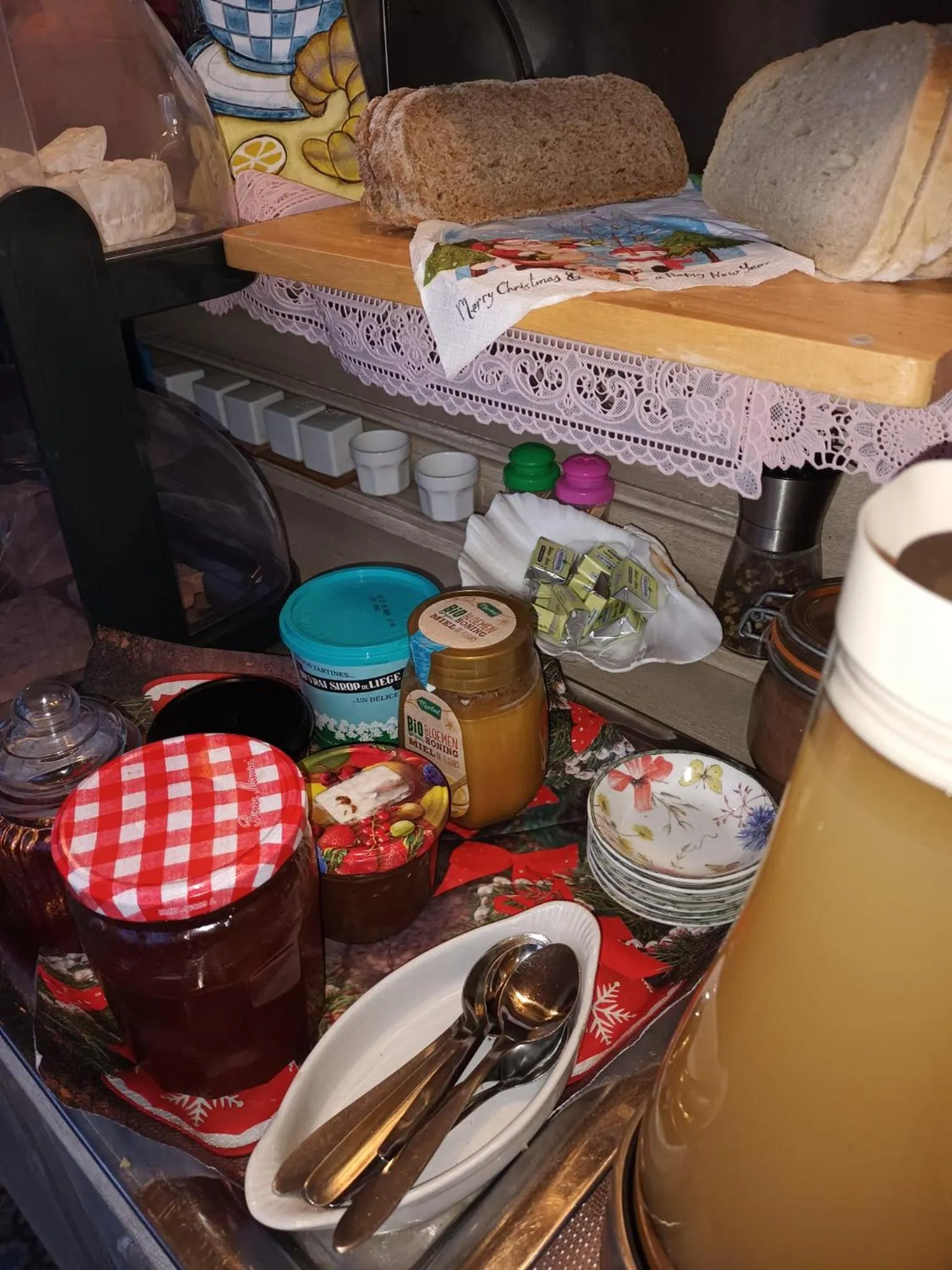 Breakfast in B&B Chatelet Cremers