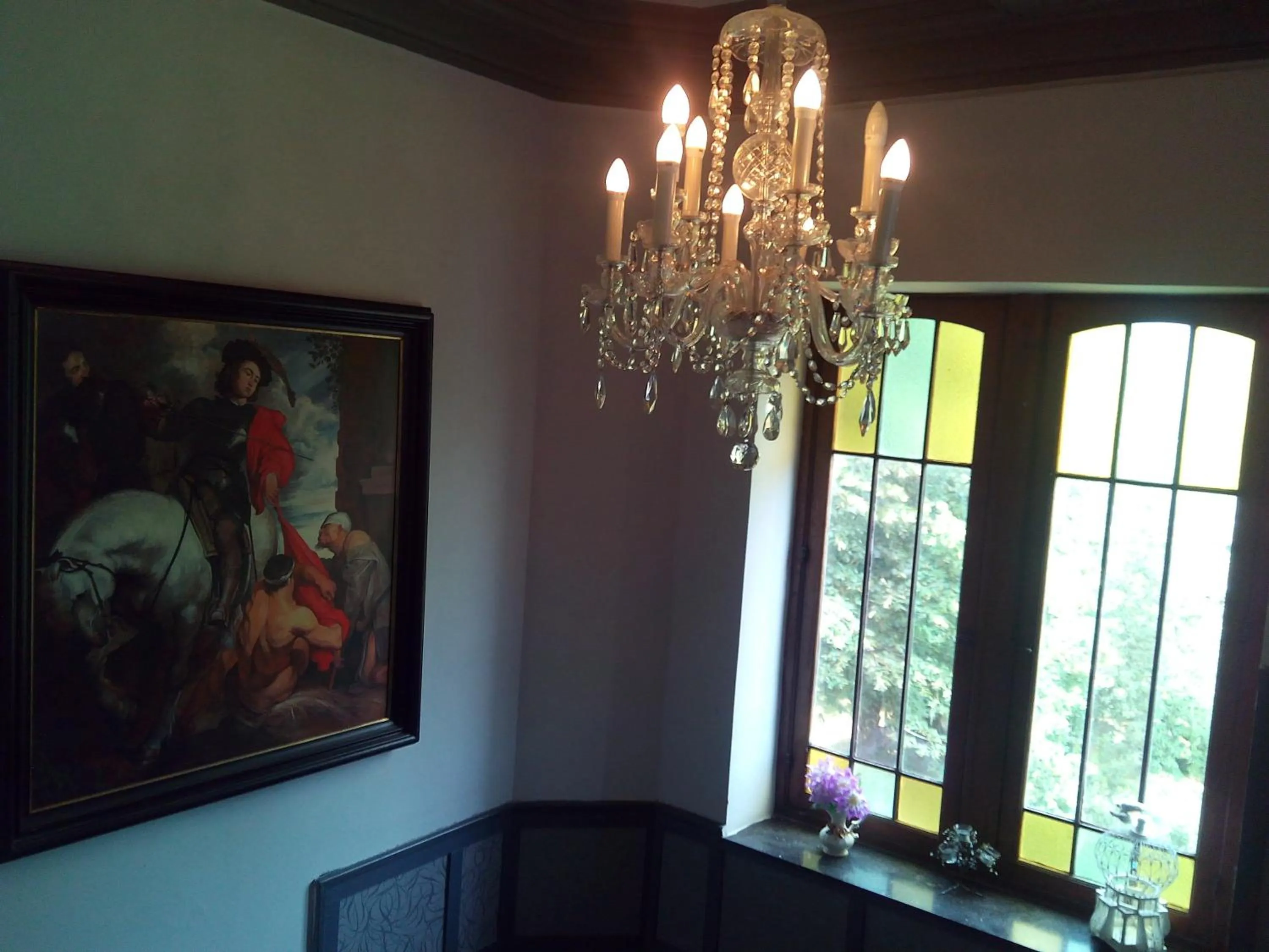 Decorative detail in B&B Chatelet Cremers