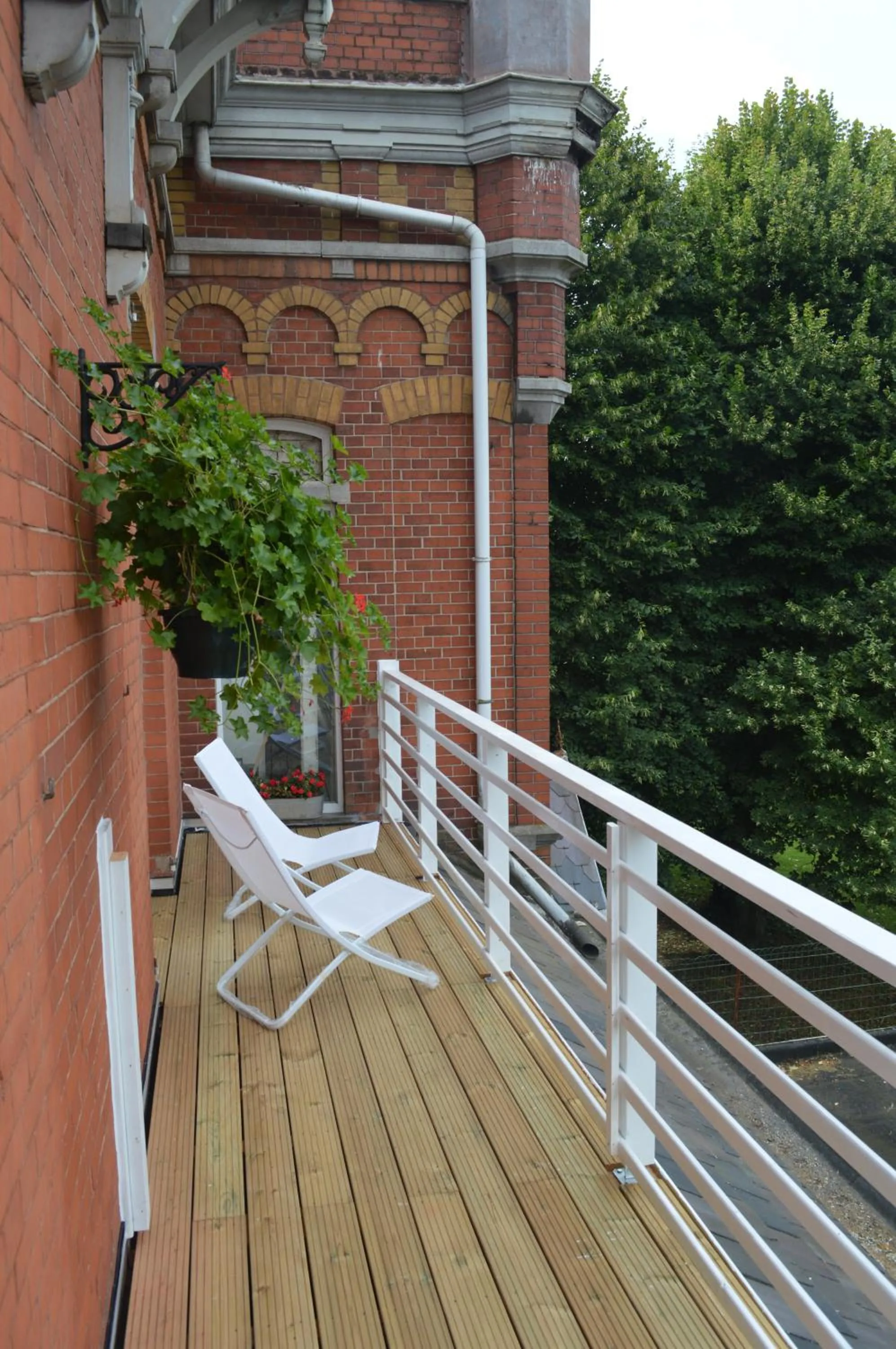 Balcony/Terrace in B&B Chatelet Cremers