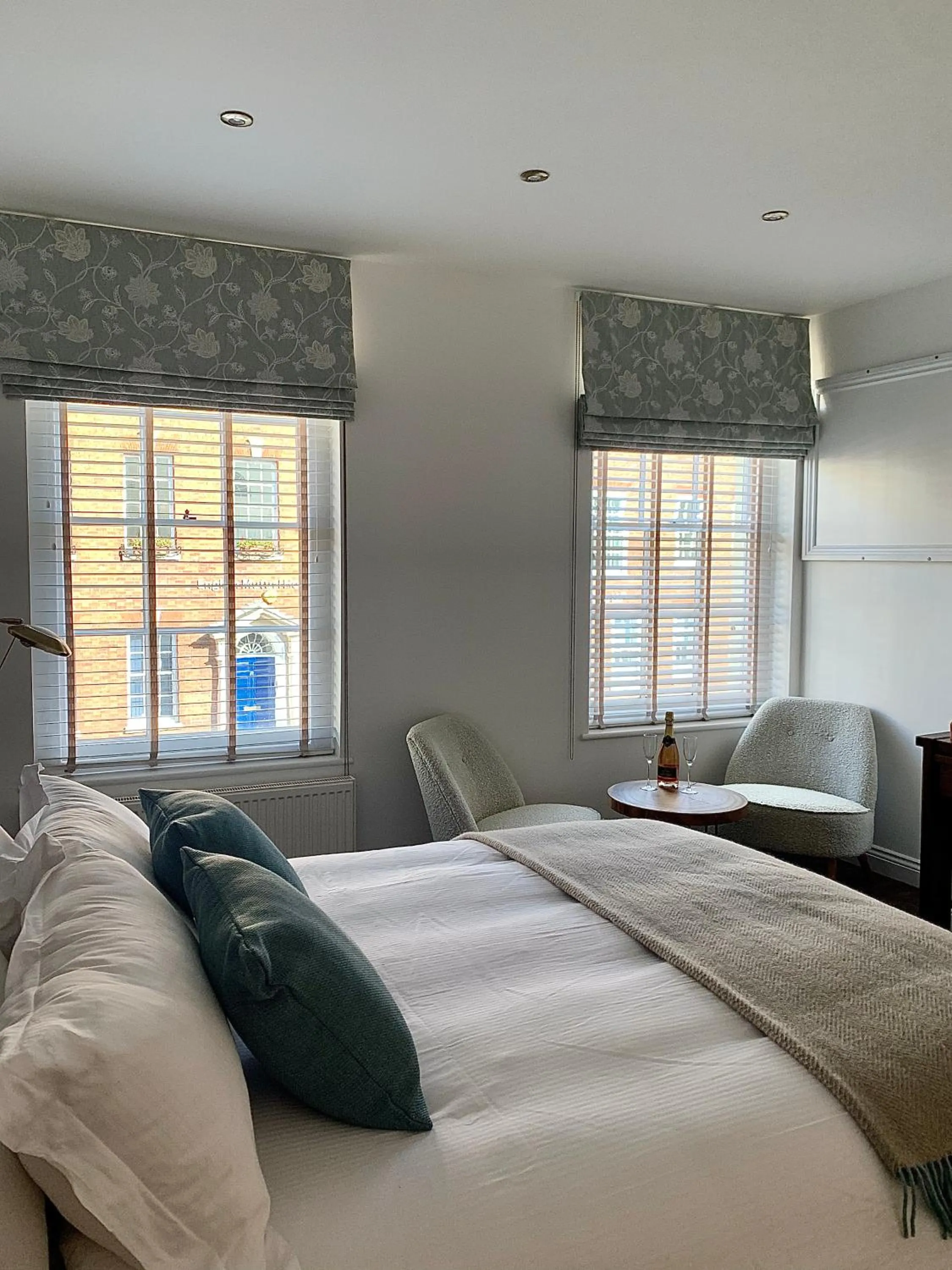 Bedroom, Bed in Upstairs at 33 - Self check in boutique accommodation in Worcester Centre