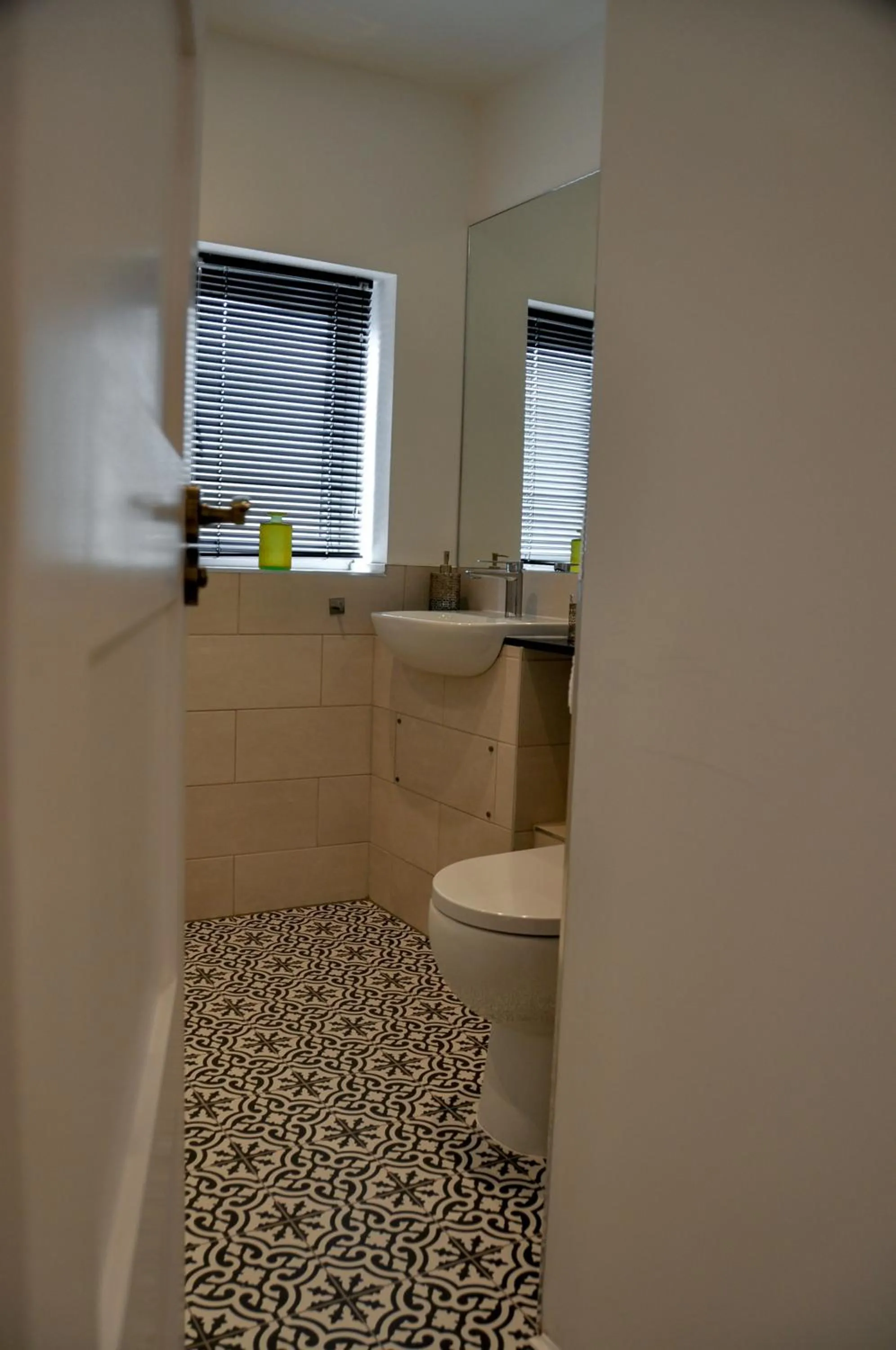 Bathroom in Upstairs at 33 - Self check in boutique accommodation in Worcester Centre