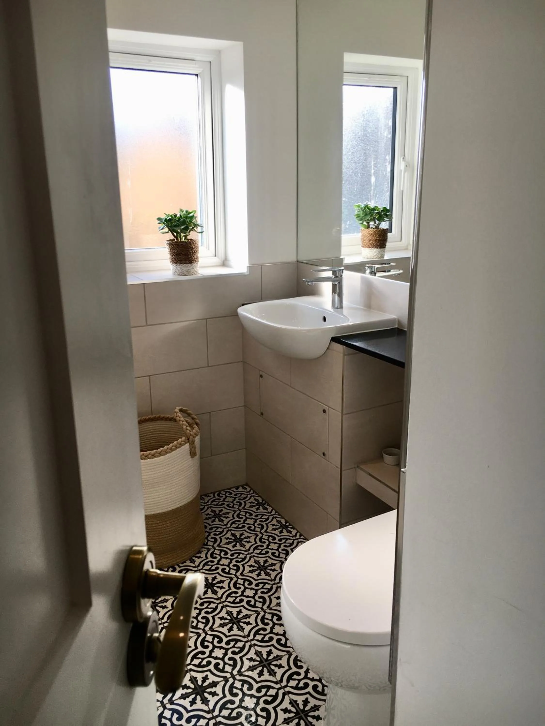 Bathroom in Upstairs at 33 - Self check in boutique accommodation in Worcester Centre