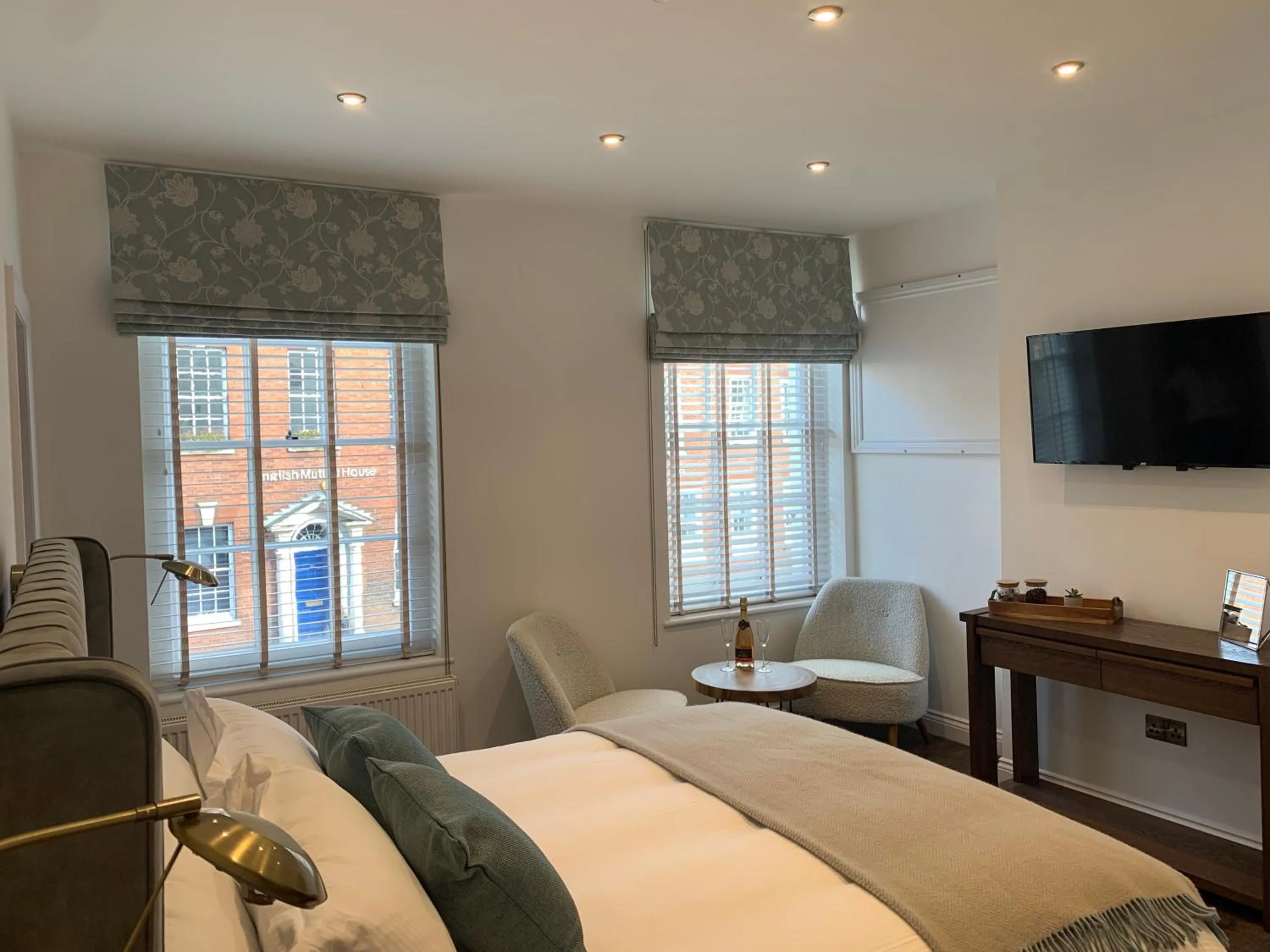 Photo of the whole room, Bed in Upstairs at 33 - Self check in boutique accommodation in Worcester Centre