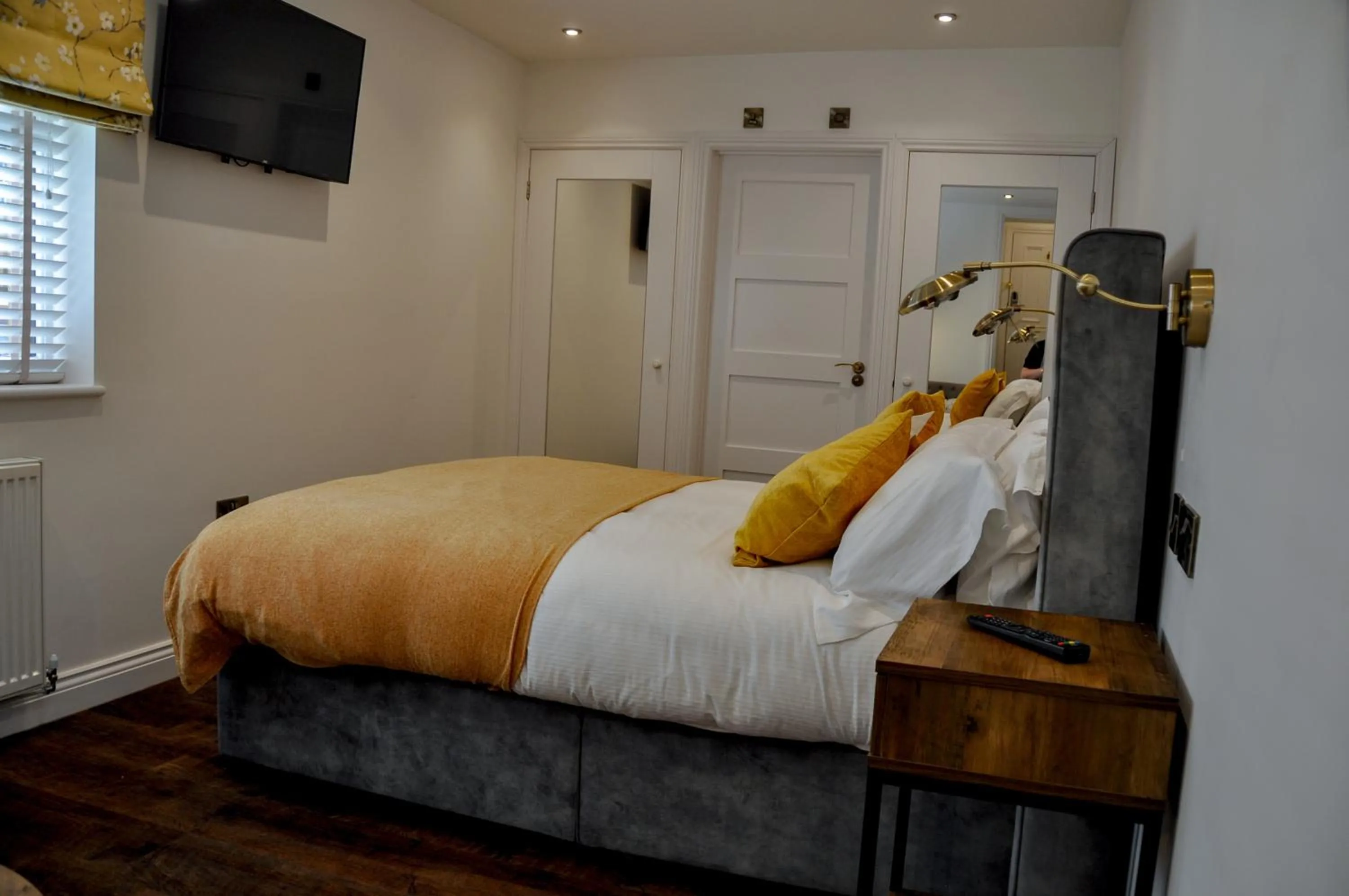 Bedroom, Bed in Upstairs at 33 - Self check in boutique accommodation in Worcester Centre