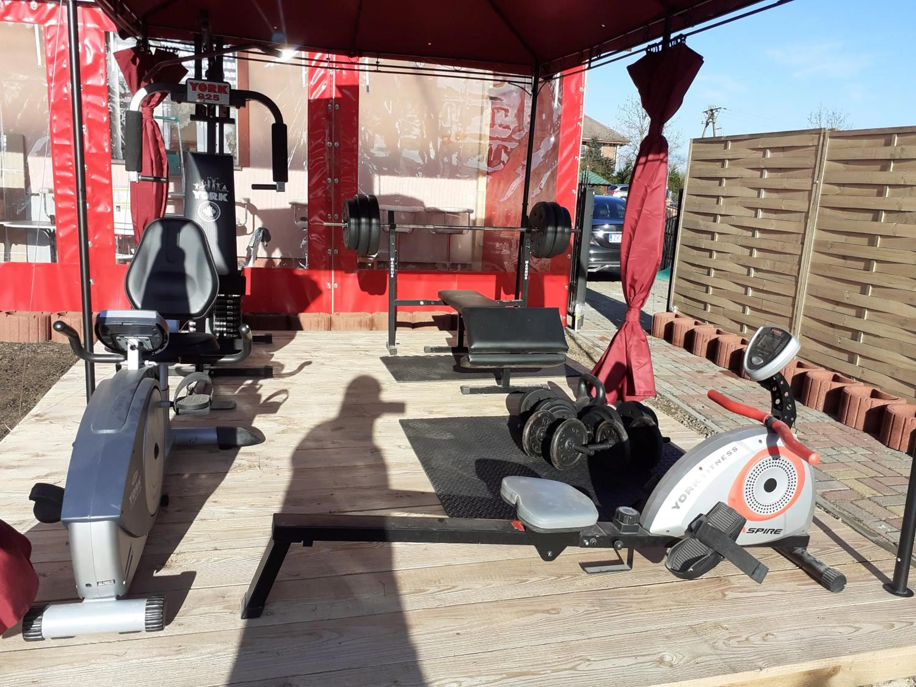 Fitness centre/facilities in Admiral aqua resort