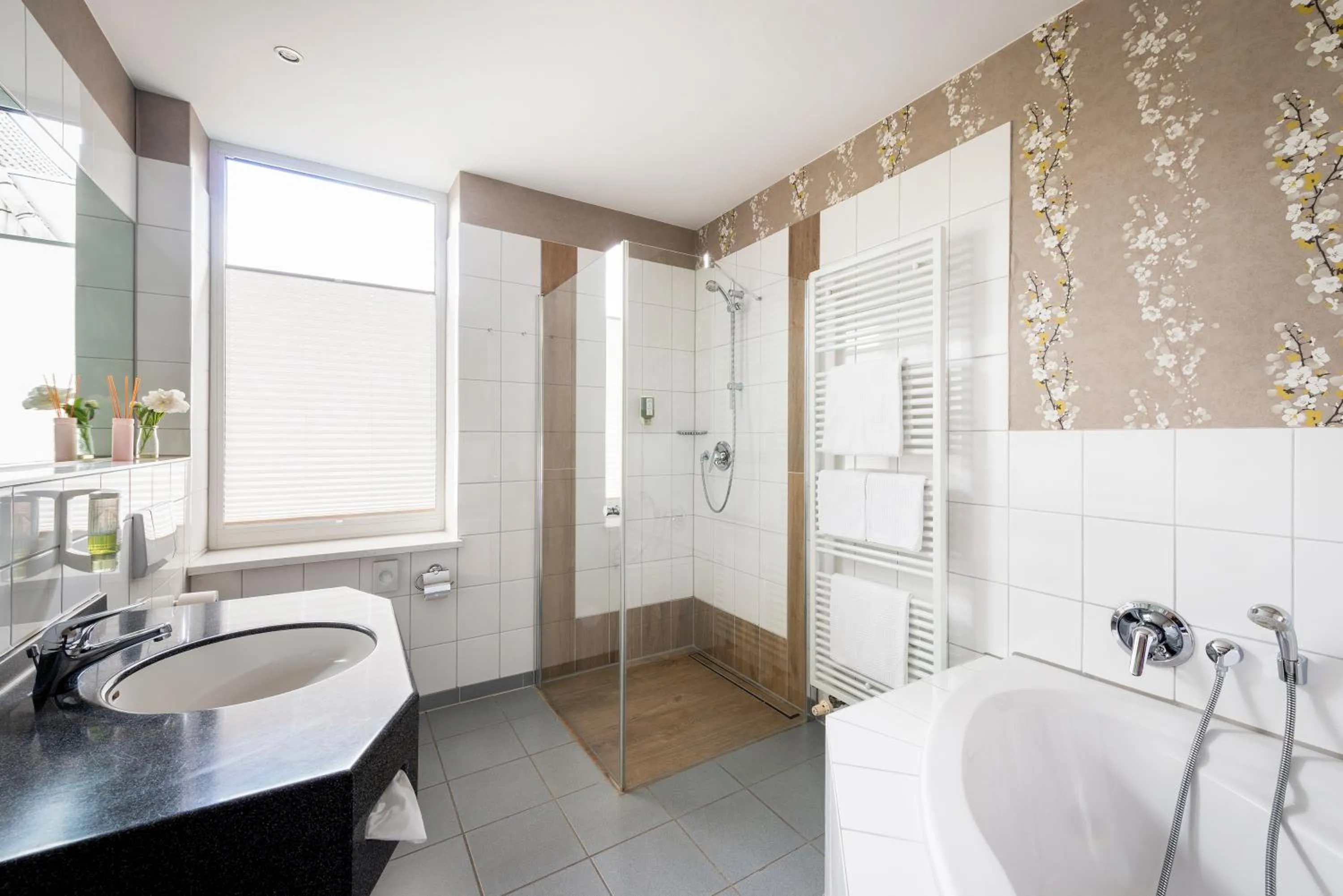 Shower in MUNTE - Wellnesshotel am Stadtwald