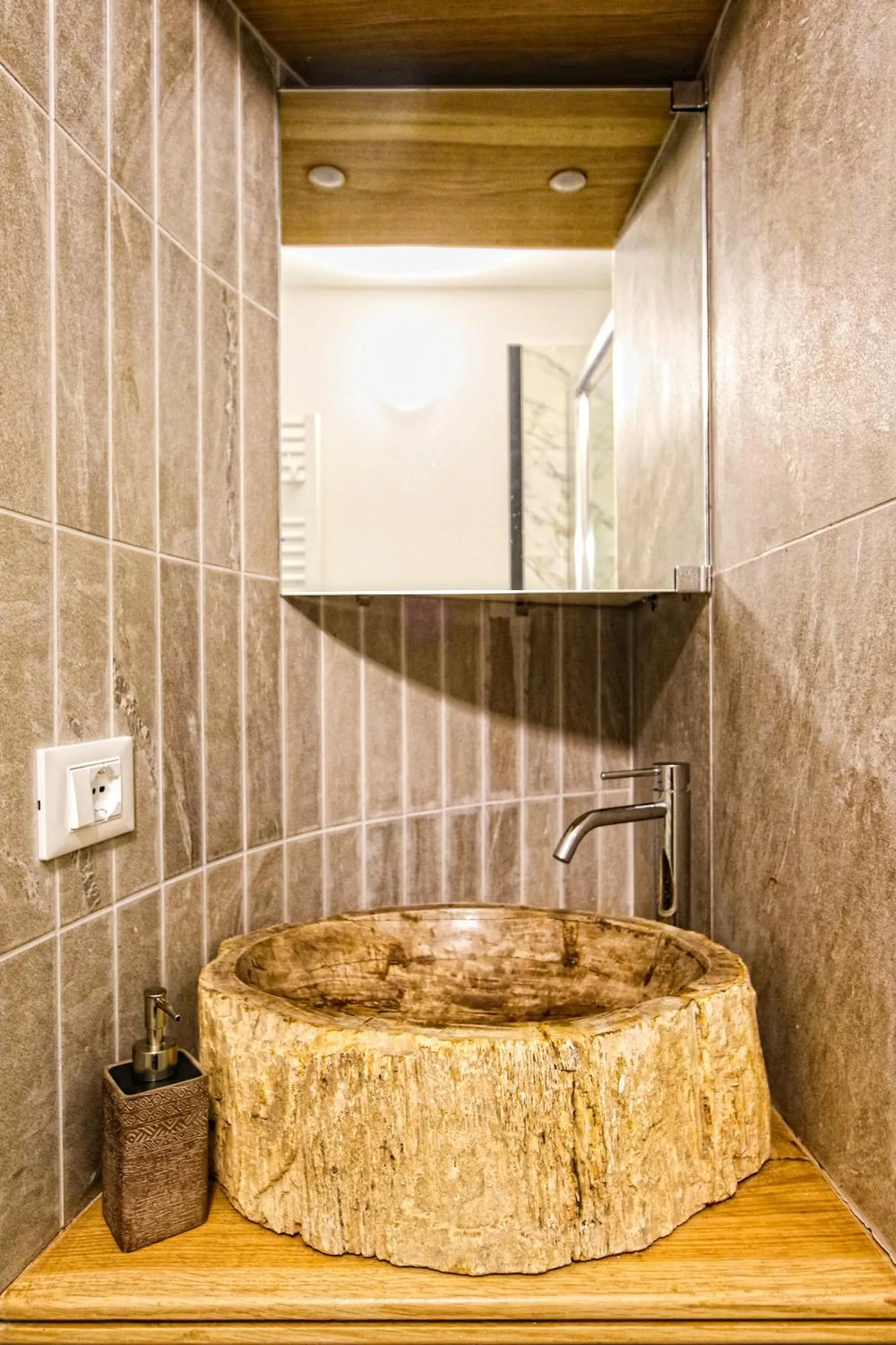 Bathroom in Il Cuoco Pescatore, Ittiturismo Lecardònaie du Pescòu