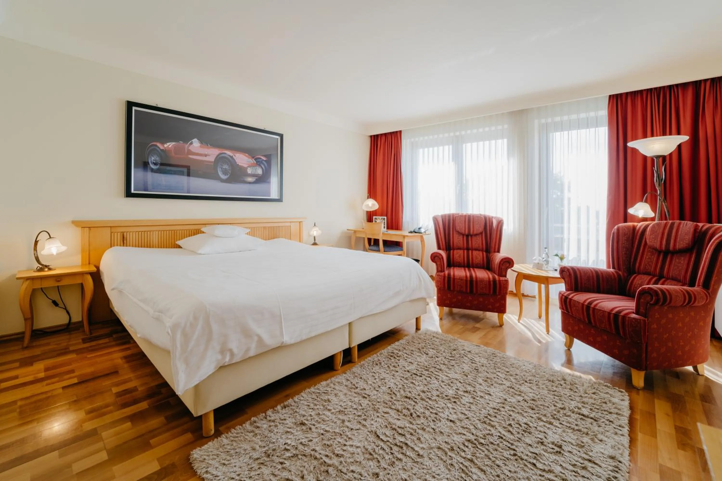 Bed in Hotel Waldkrug