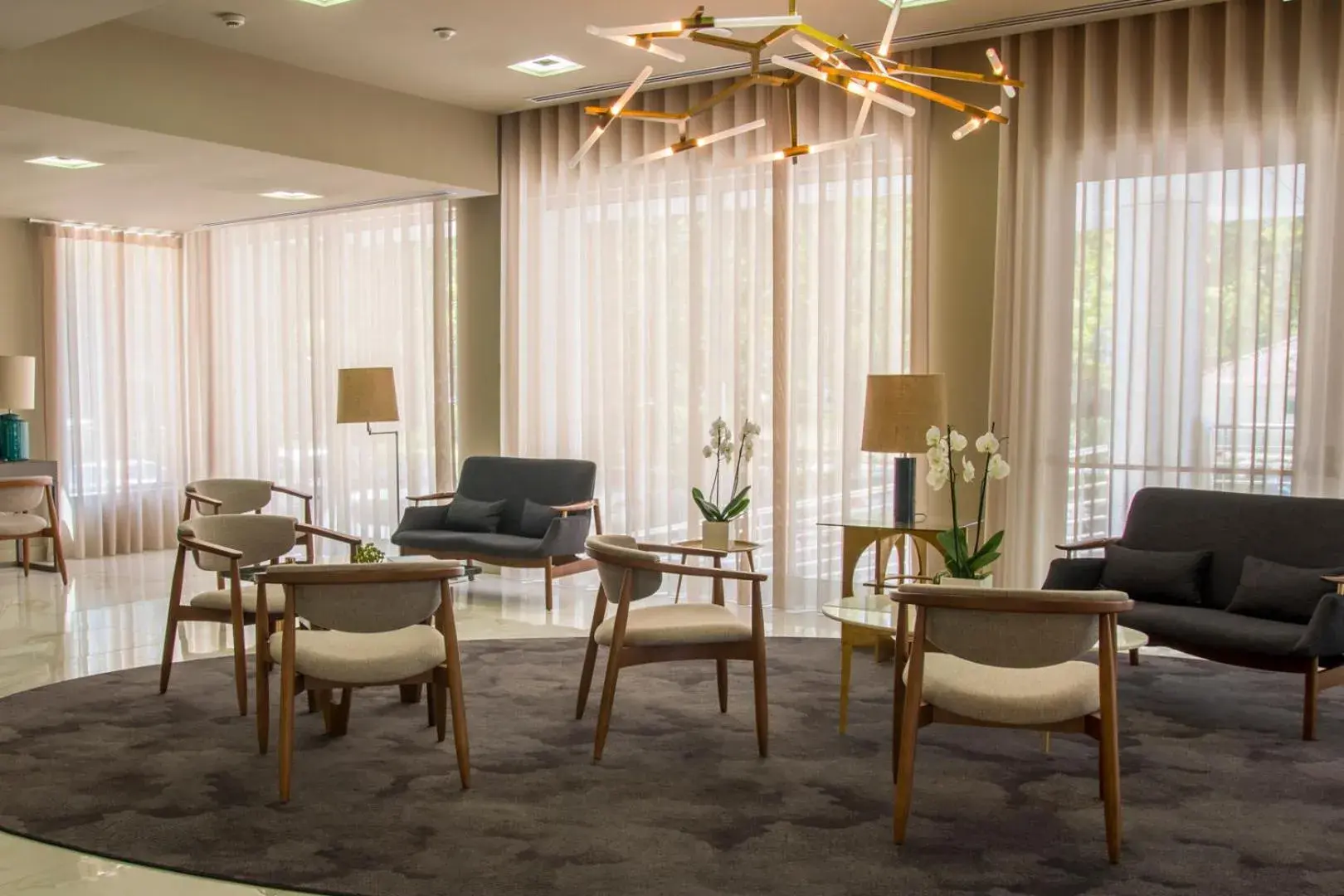 Lobby or reception in Melia Setubal Lobby or reception in Melia Setubal