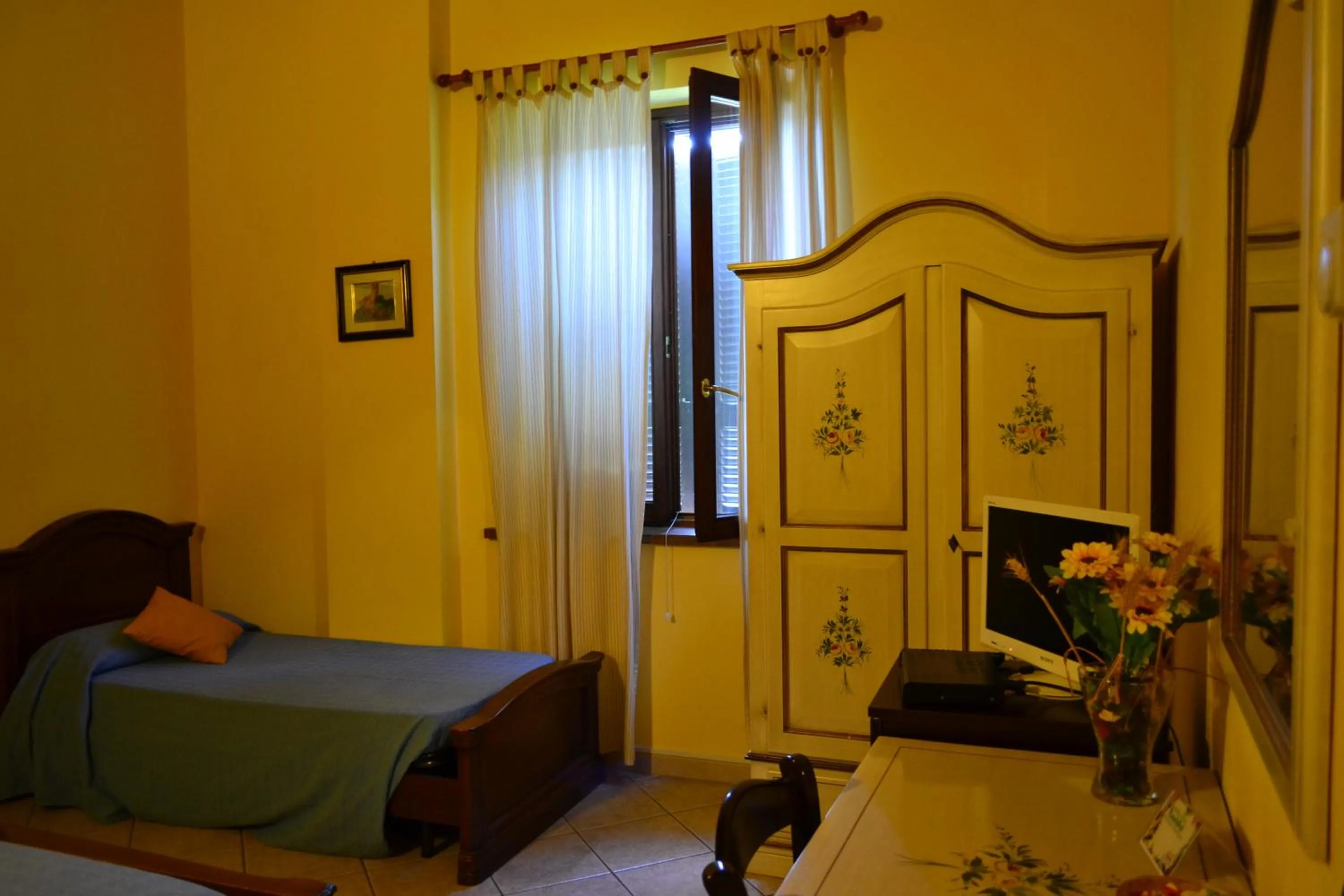 Bed in Agriturismo Mandrola