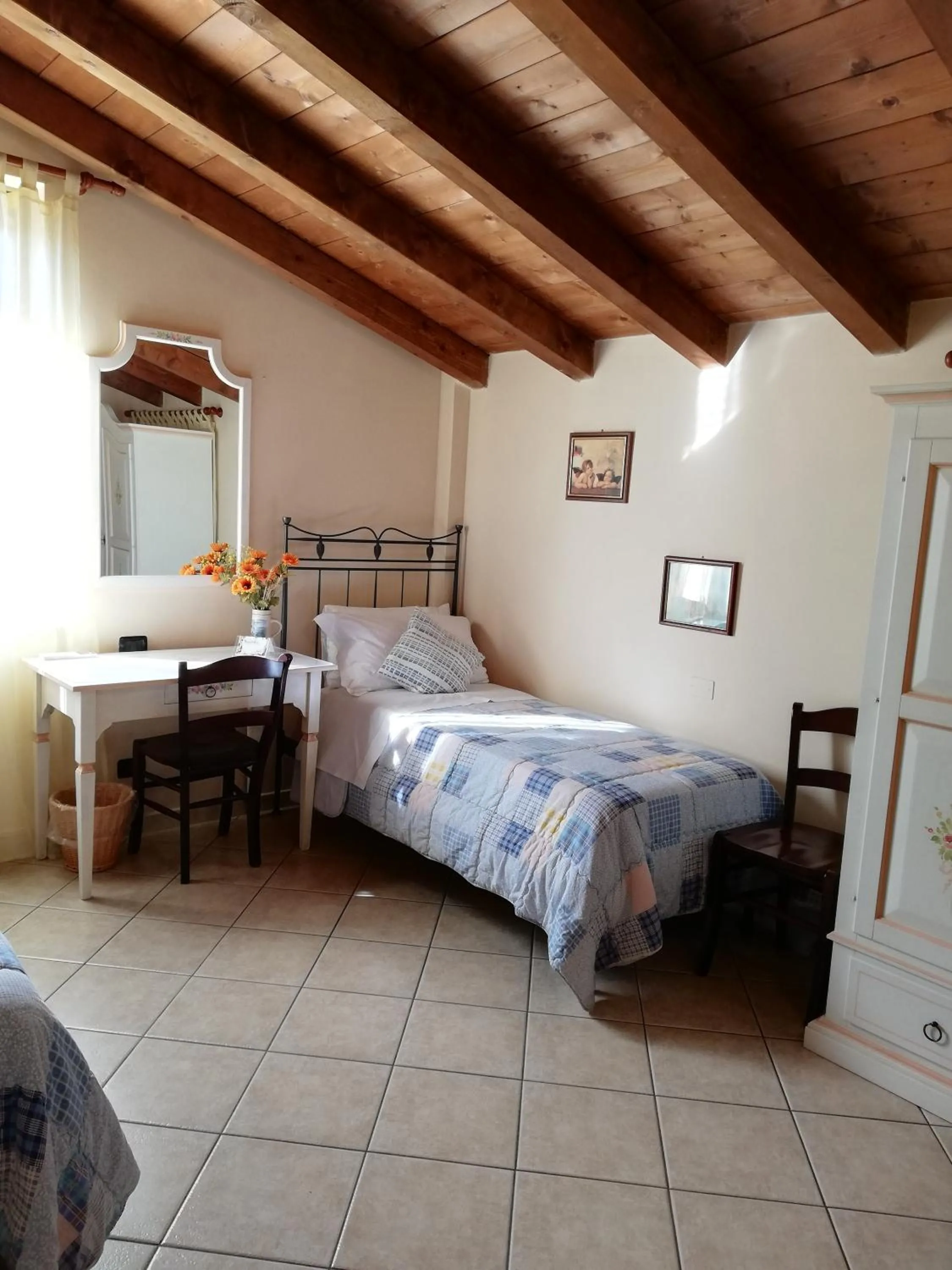 Bed in Agriturismo Mandrola