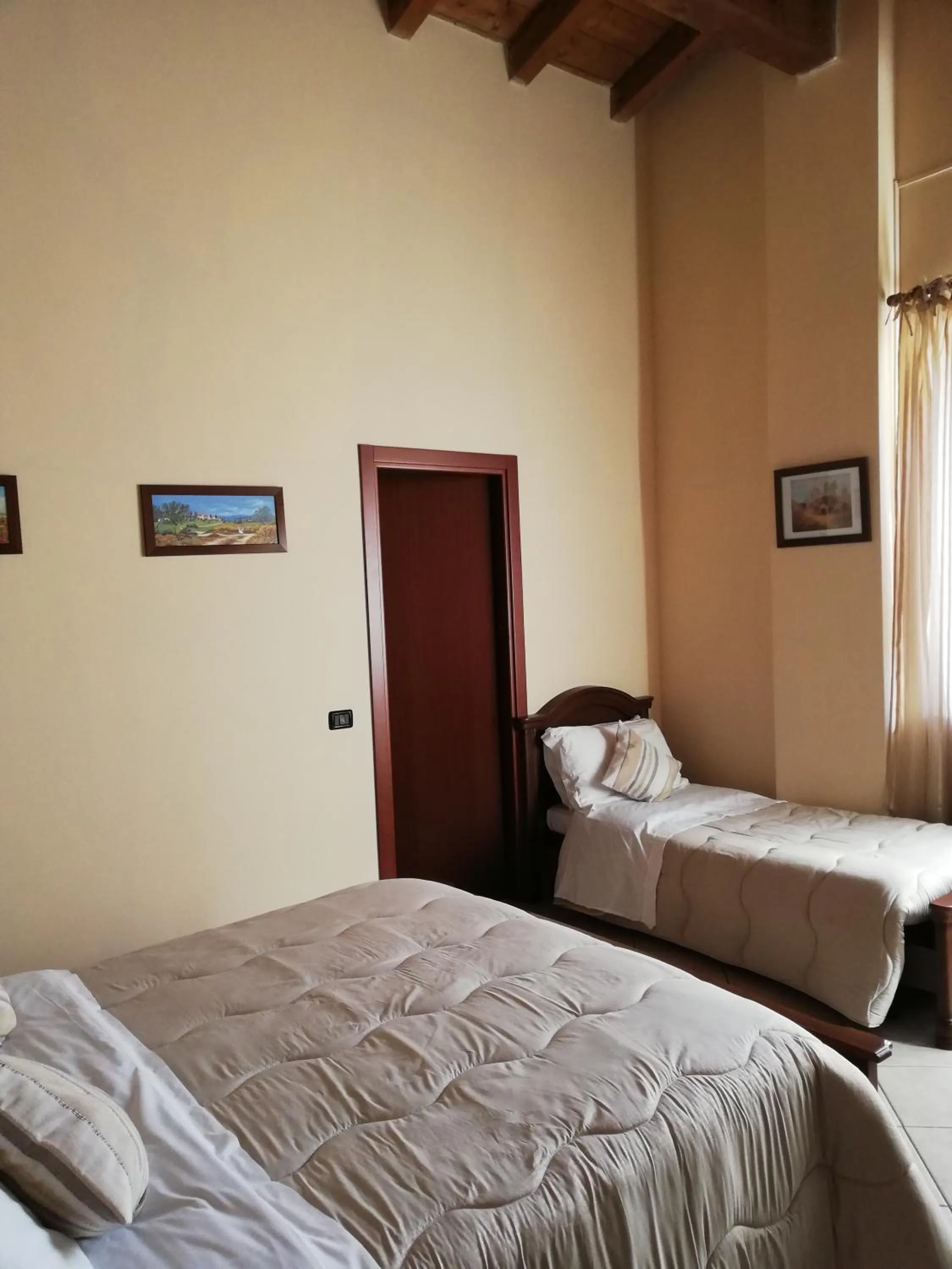 Bed in Agriturismo Mandrola