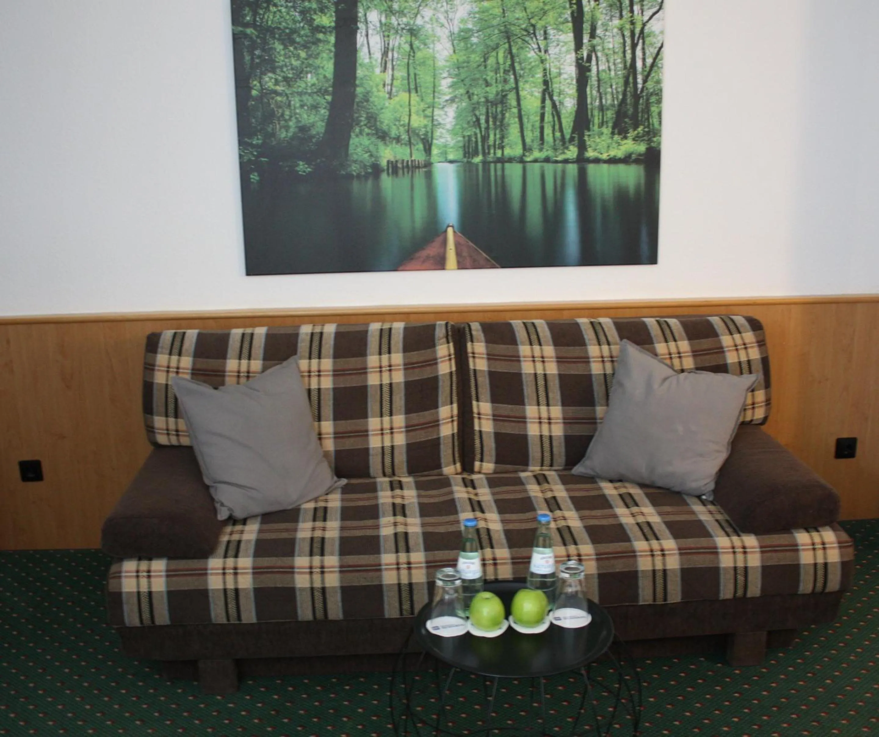 Seating area in Best Western Spreewald