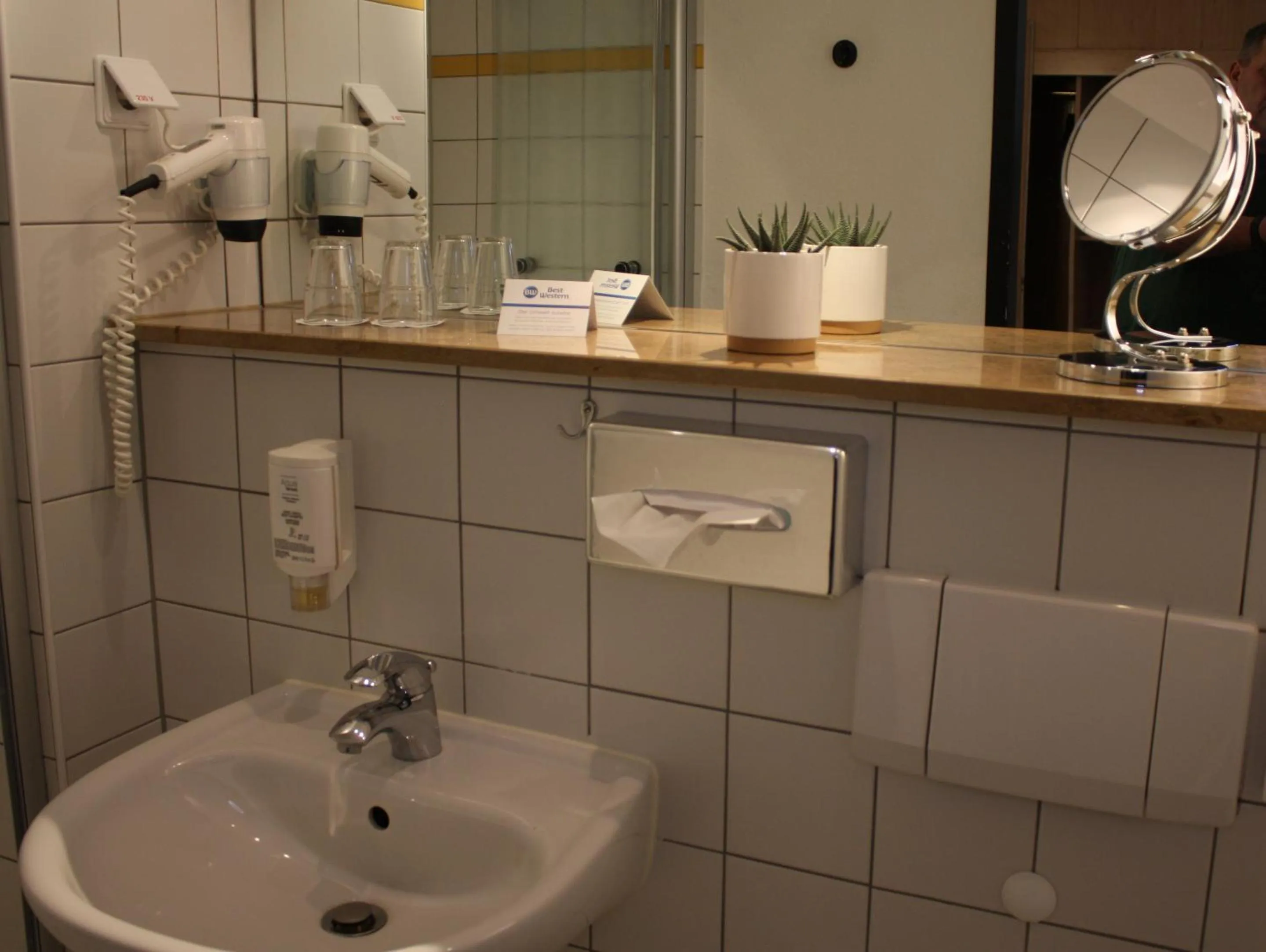 Bathroom in Best Western Spreewald