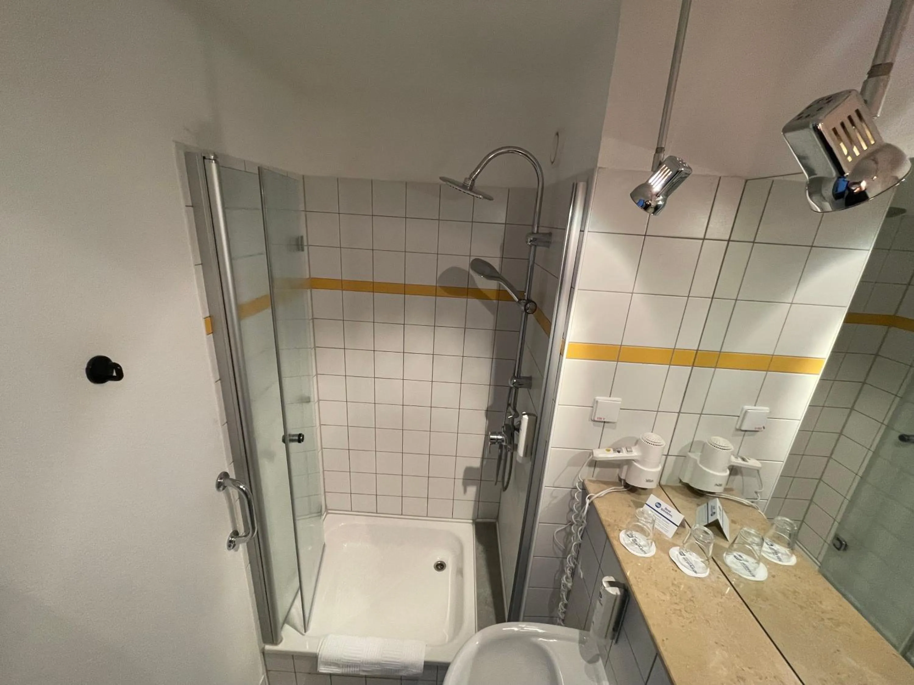 Bathroom in Best Western Spreewald