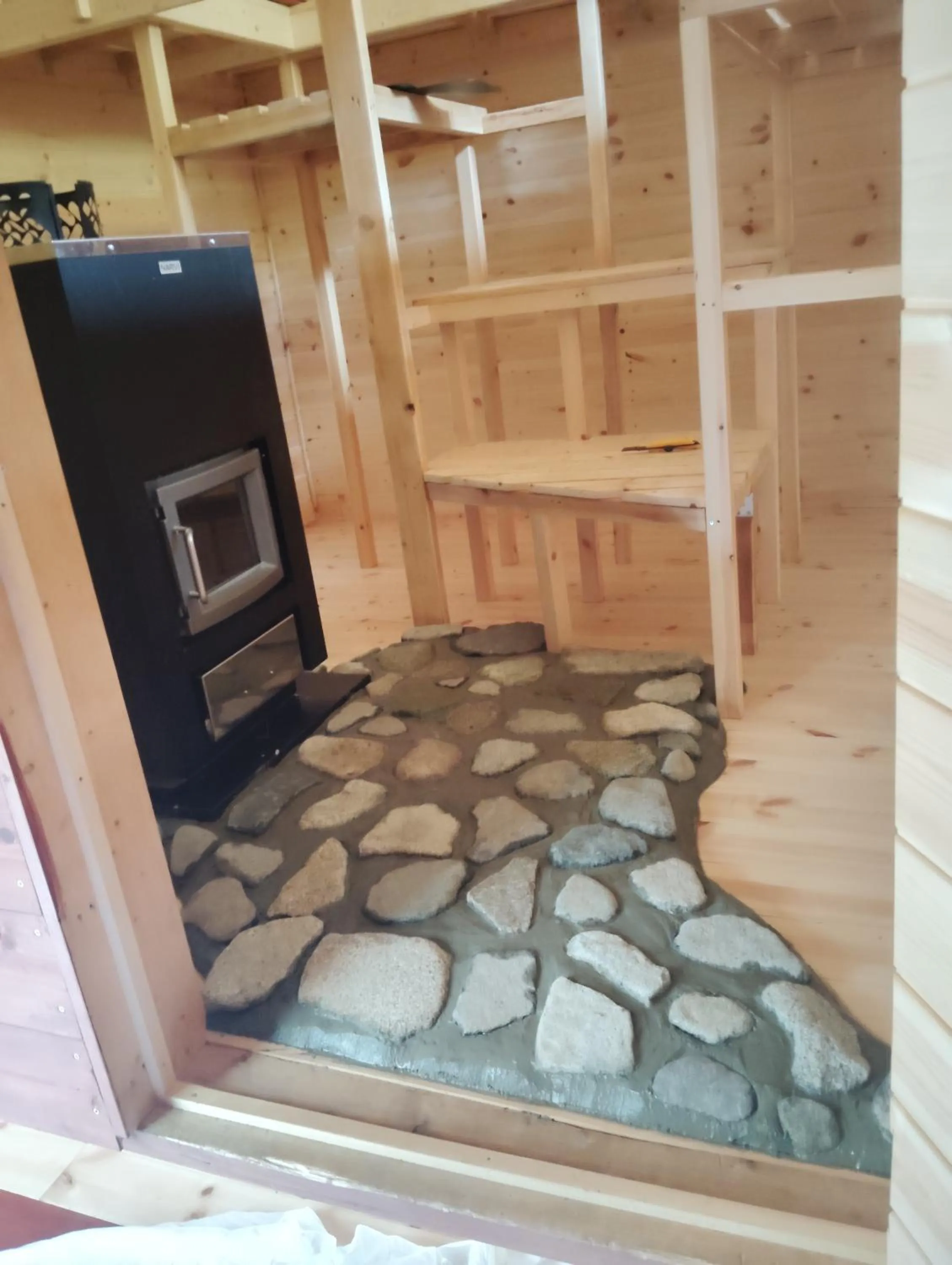 Sauna in Tenjin Lodge