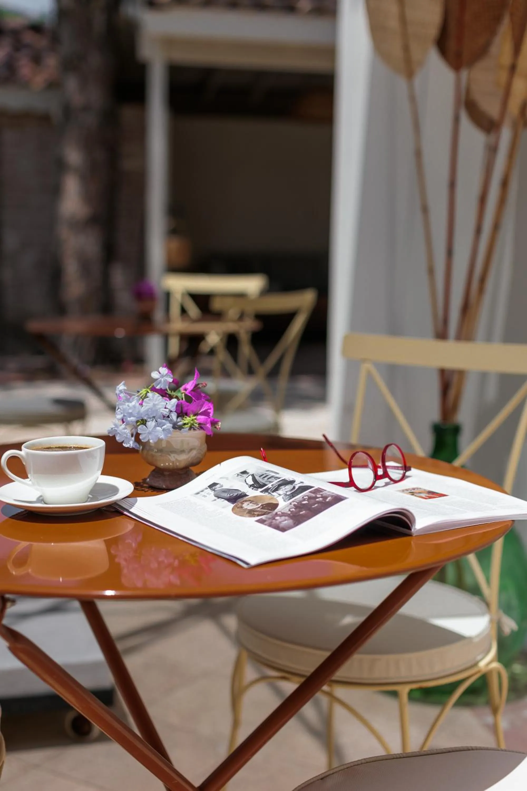 Patio in Elia Hotel Cunda by Ortunc