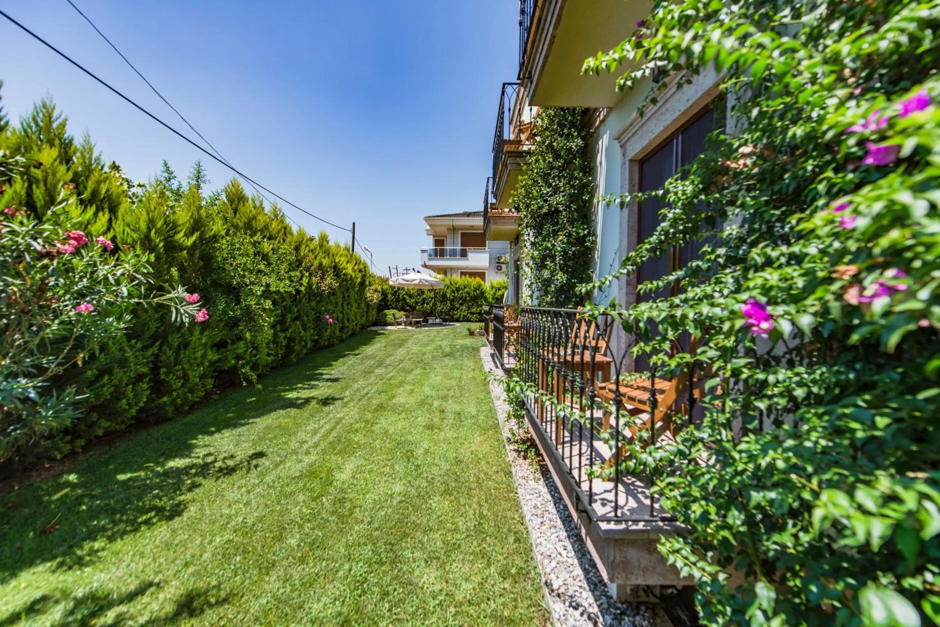 Garden in Elia Hotel Cunda by Ortunc