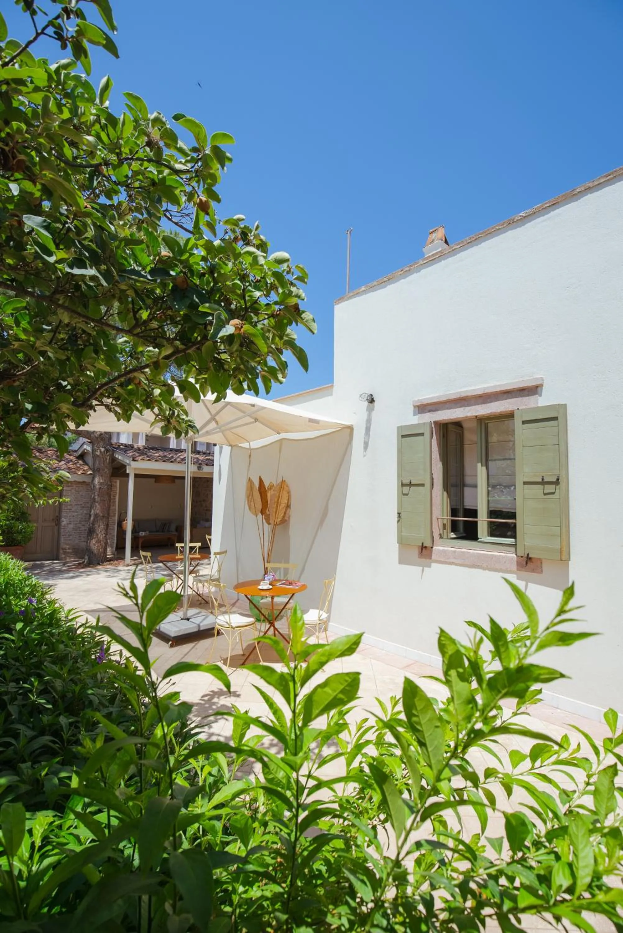 Patio in Elia Hotel Cunda by Ortunc