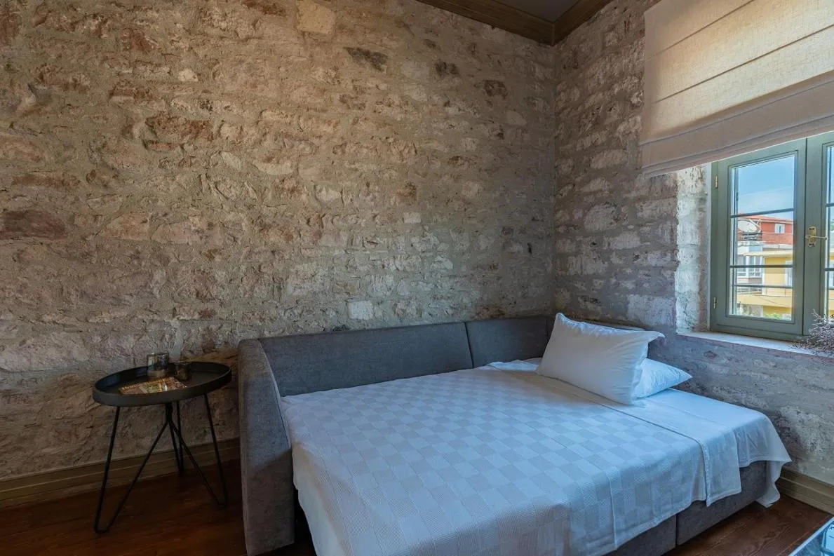 Bedroom, Bed in Elia Hotel Cunda by Ortunc