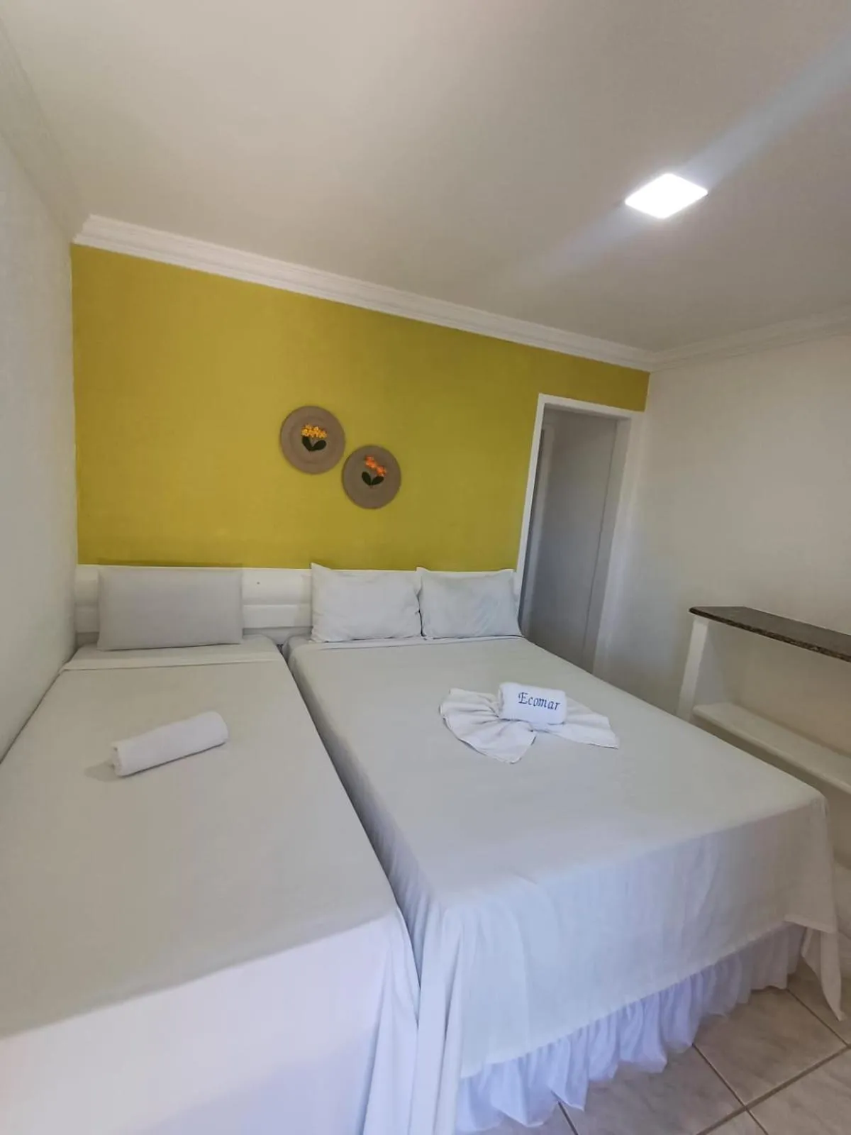 Bed in Ecomar Pousada