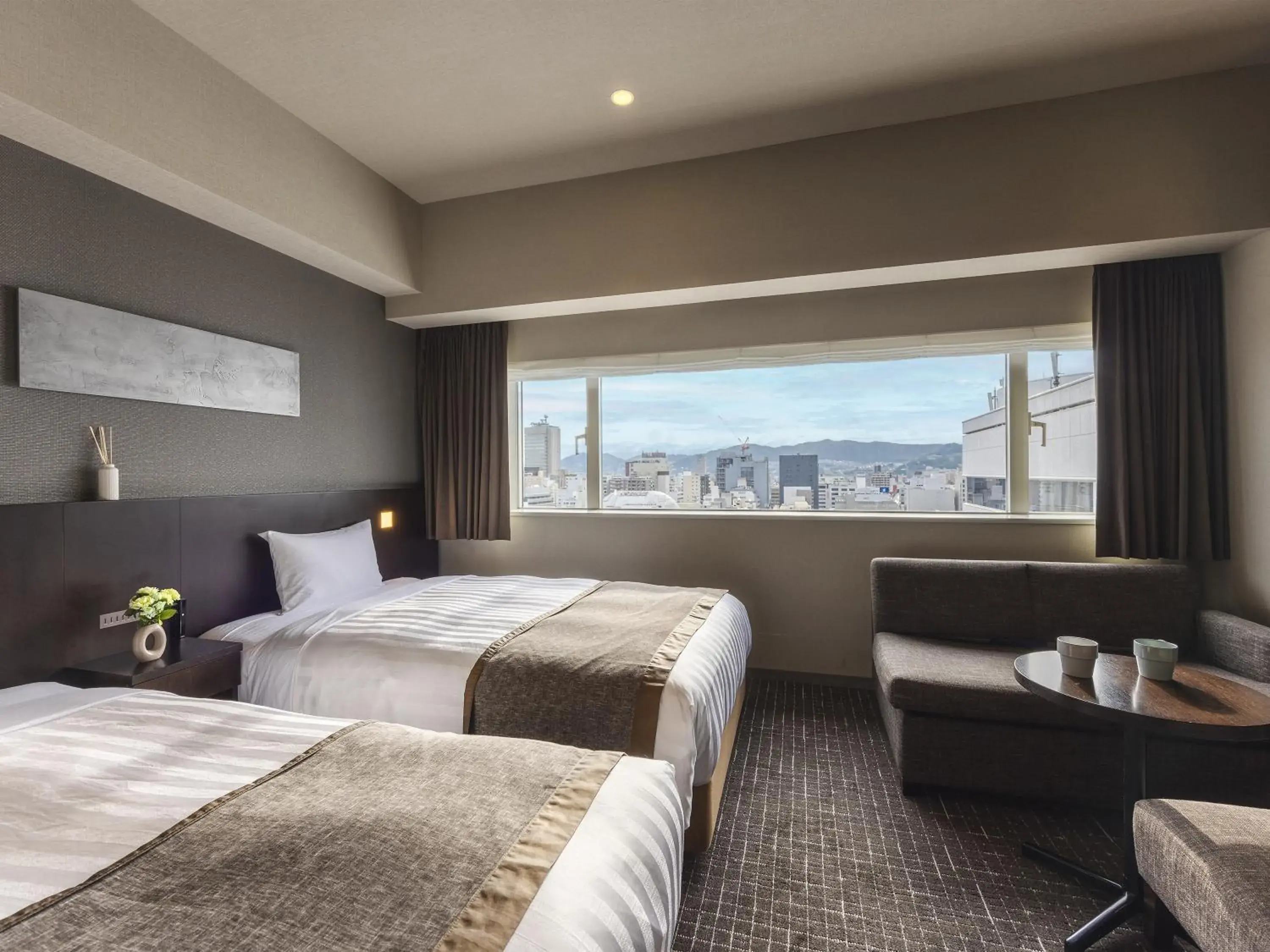 Photo of the whole room, Bed in Hiroshima Washington Hotel Photo of the whole room, Bed in Hiroshima Washington Hotel