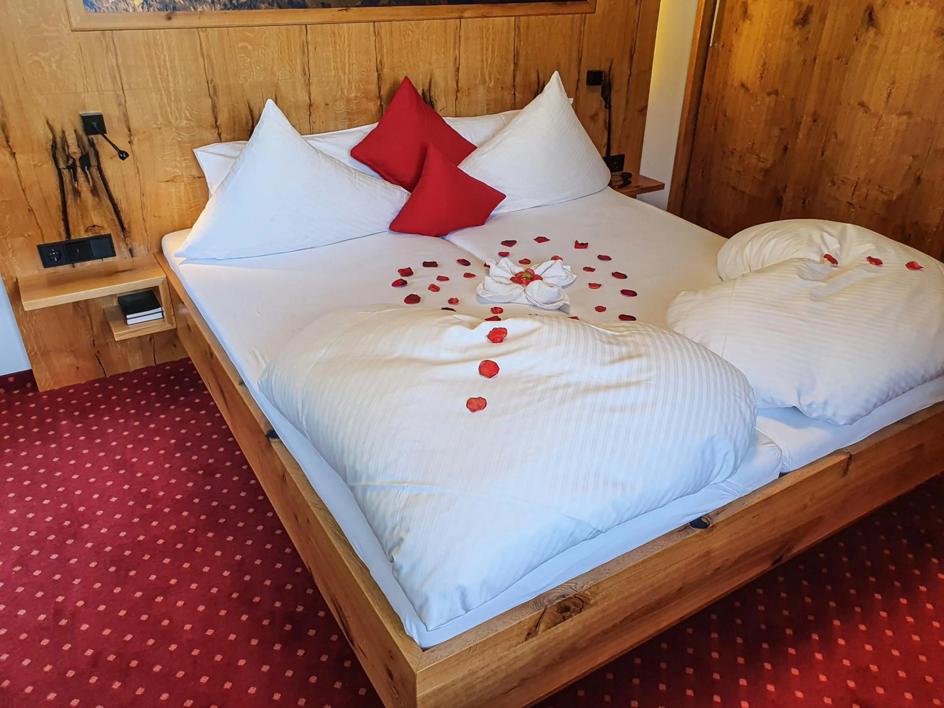 Bed in Alpenhotel Denninglehen