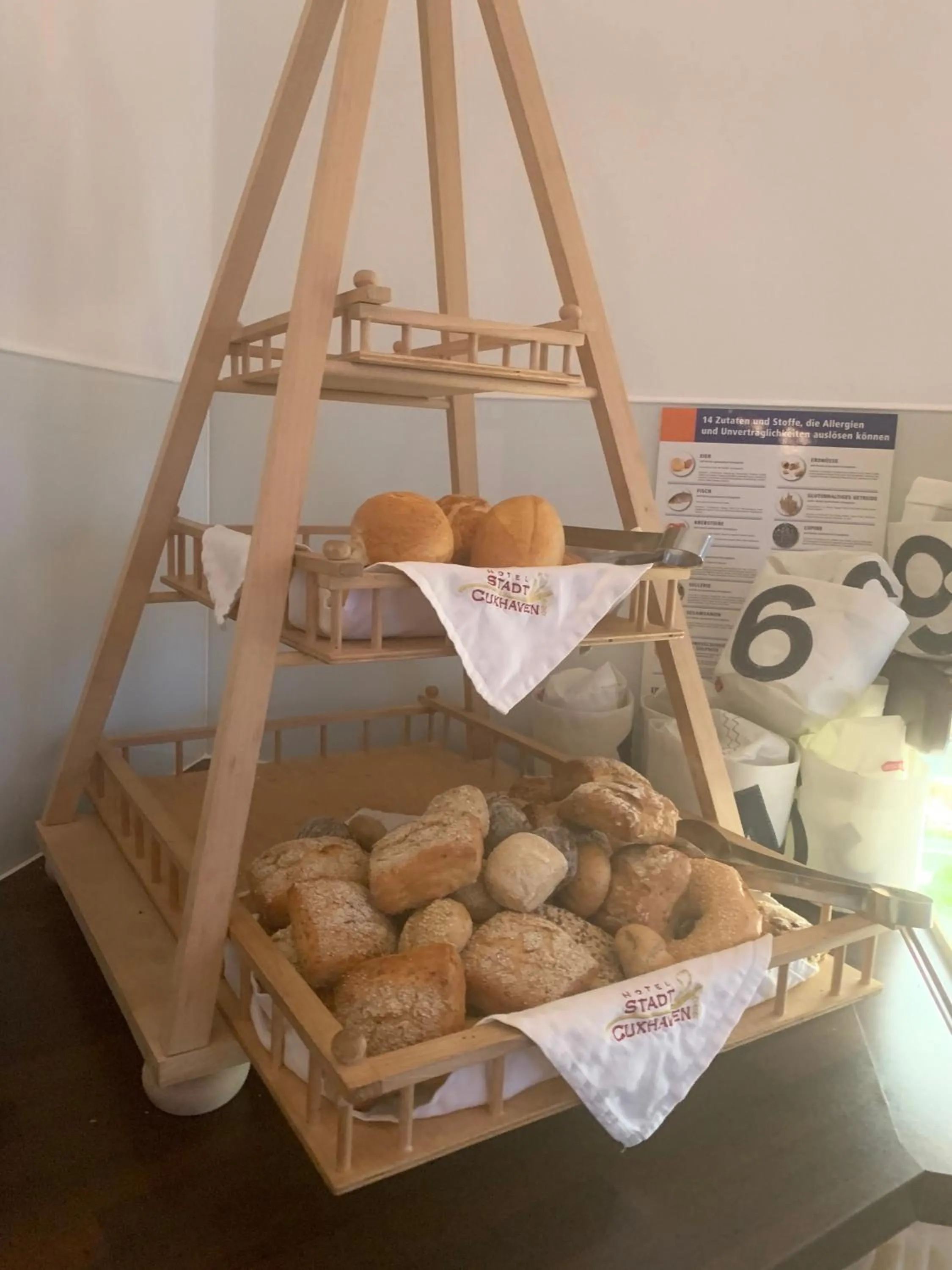 Breakfast in Hotel Stadt Cuxhaven