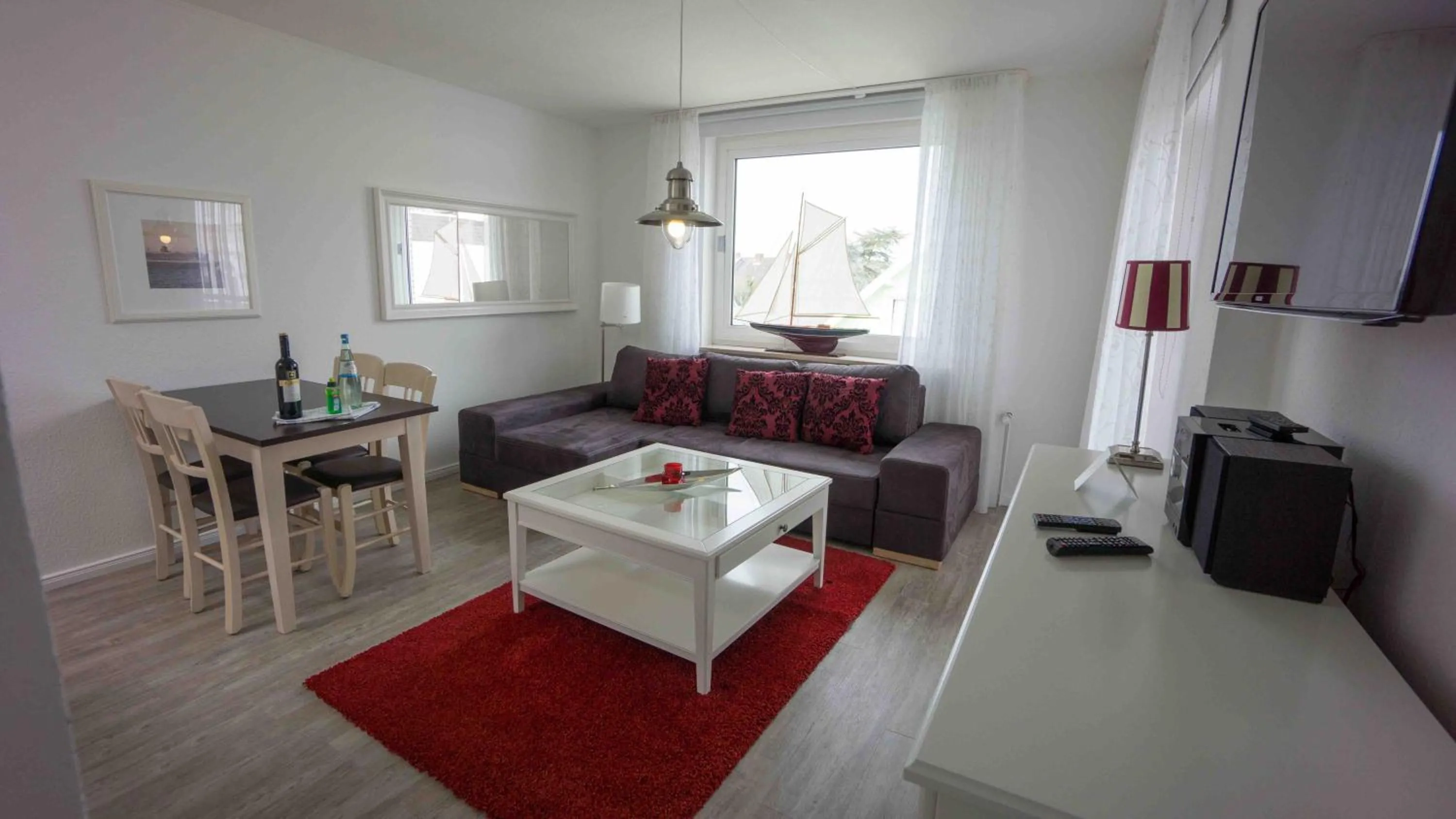 Living room in Hotel Stadt Cuxhaven